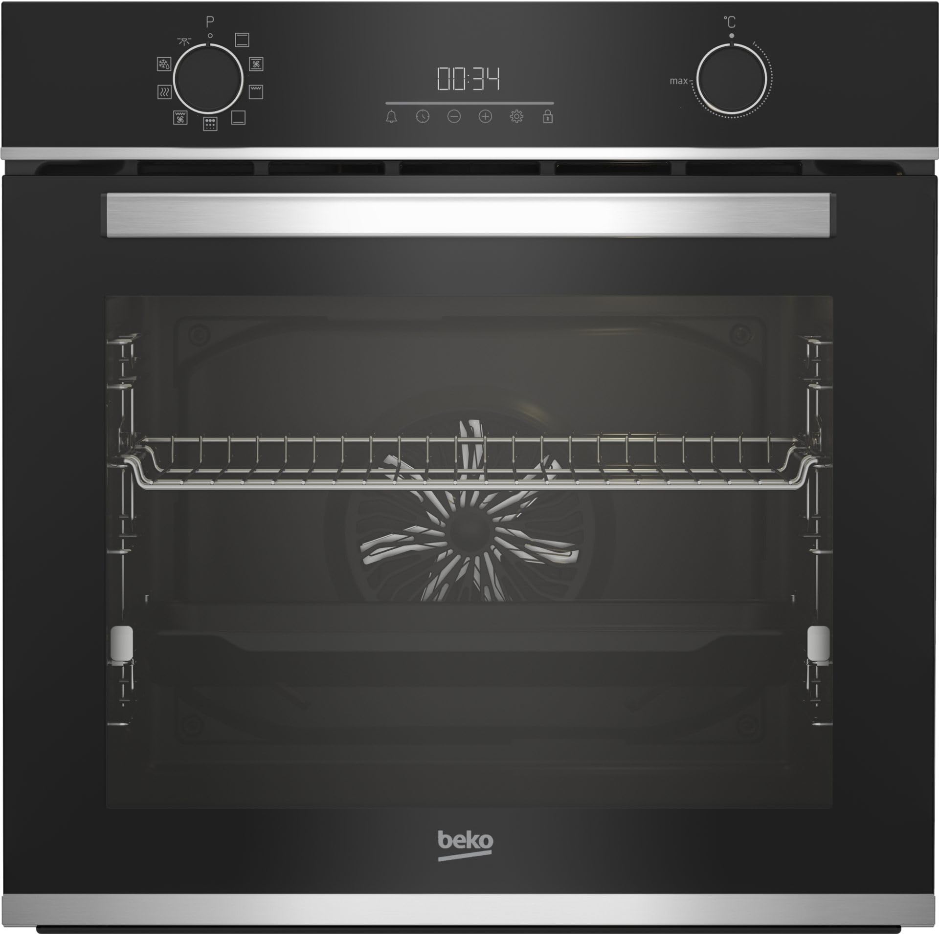 BBIMM13300XMPSE - Forno elettrico, multifunzione, pirolitico, 72 litri, inox, Classe energetica A