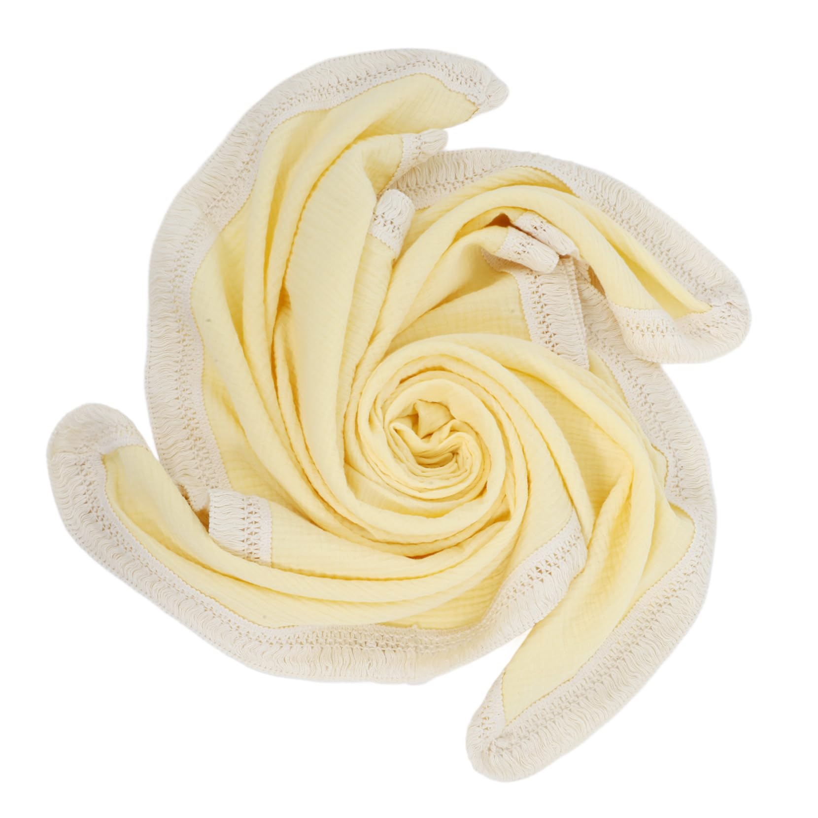 HANABASS 3 Piezas para Niña de Doble de Algodón Acogedora y Transpirable para Recién Nacidos y Pequeños Envolvente Reutilizable para Paseo y Cuna Color