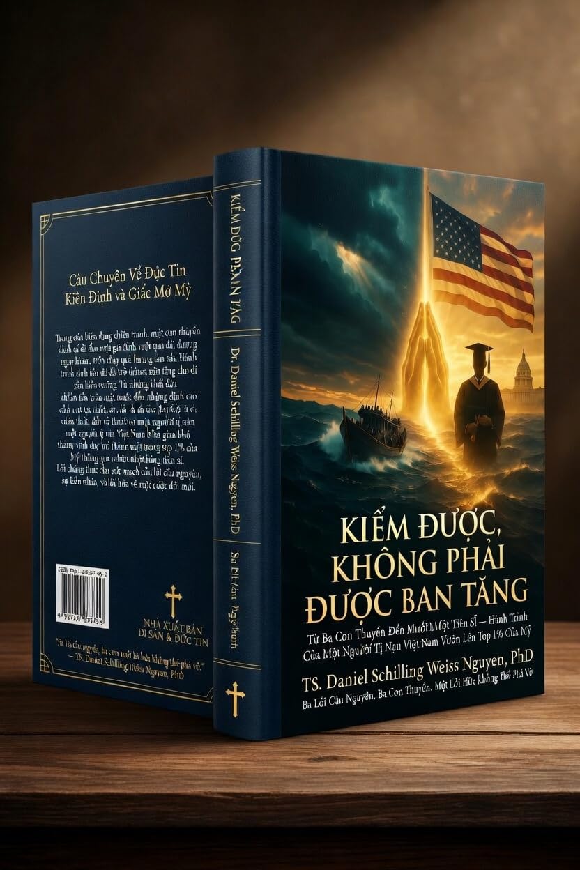 Kiếm Được, Không Được Ban Tặng: Từ Ba Con Thuyền Đến Mười Một Tiến Sĩ: Hành Trình Của Một Người Tị Nạn Việt Nam Vươn Lên Top 1% Nước Mỹ