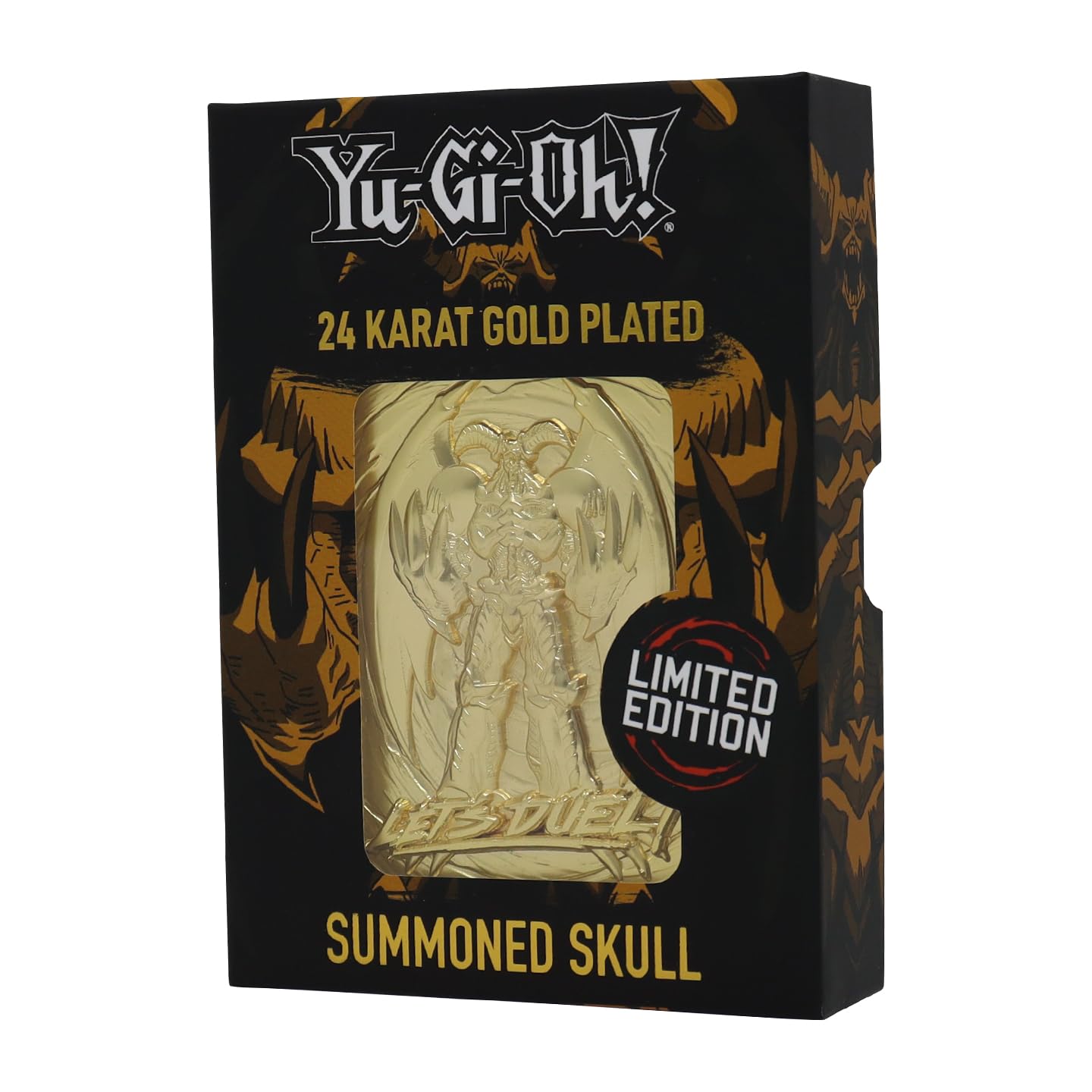 Yu-Gi-Oh! - Limited Edition 24K Gold Plated Collectible - Summoned Skull