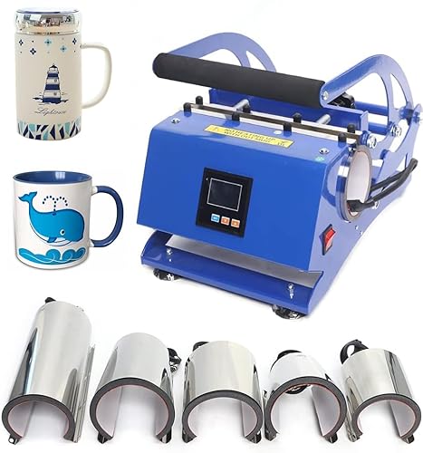 Pressa a Sublimazione 600W con 6 Sottobicchieri