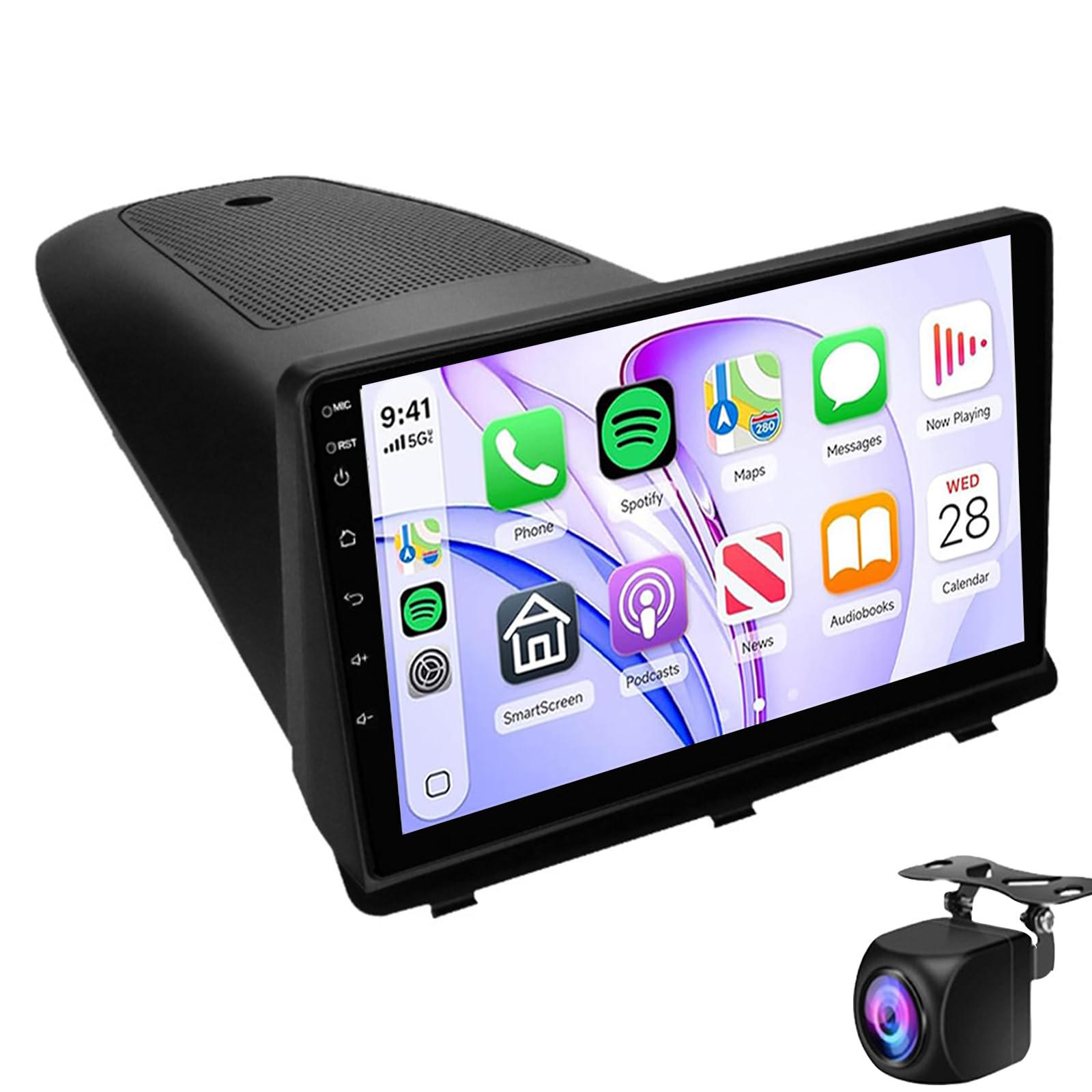 Dcoiek Android 15 CarPlay & Android Auto Car Radio For O-pel Antara 1 2006–2017 9-Inch Screen 2-DIN Unit With Bluetooth GPS FM/RDS Wi-Fi Mirror Link SWC DSP/EQ And Backup Camera(Color:WIFI 2G+32G)
