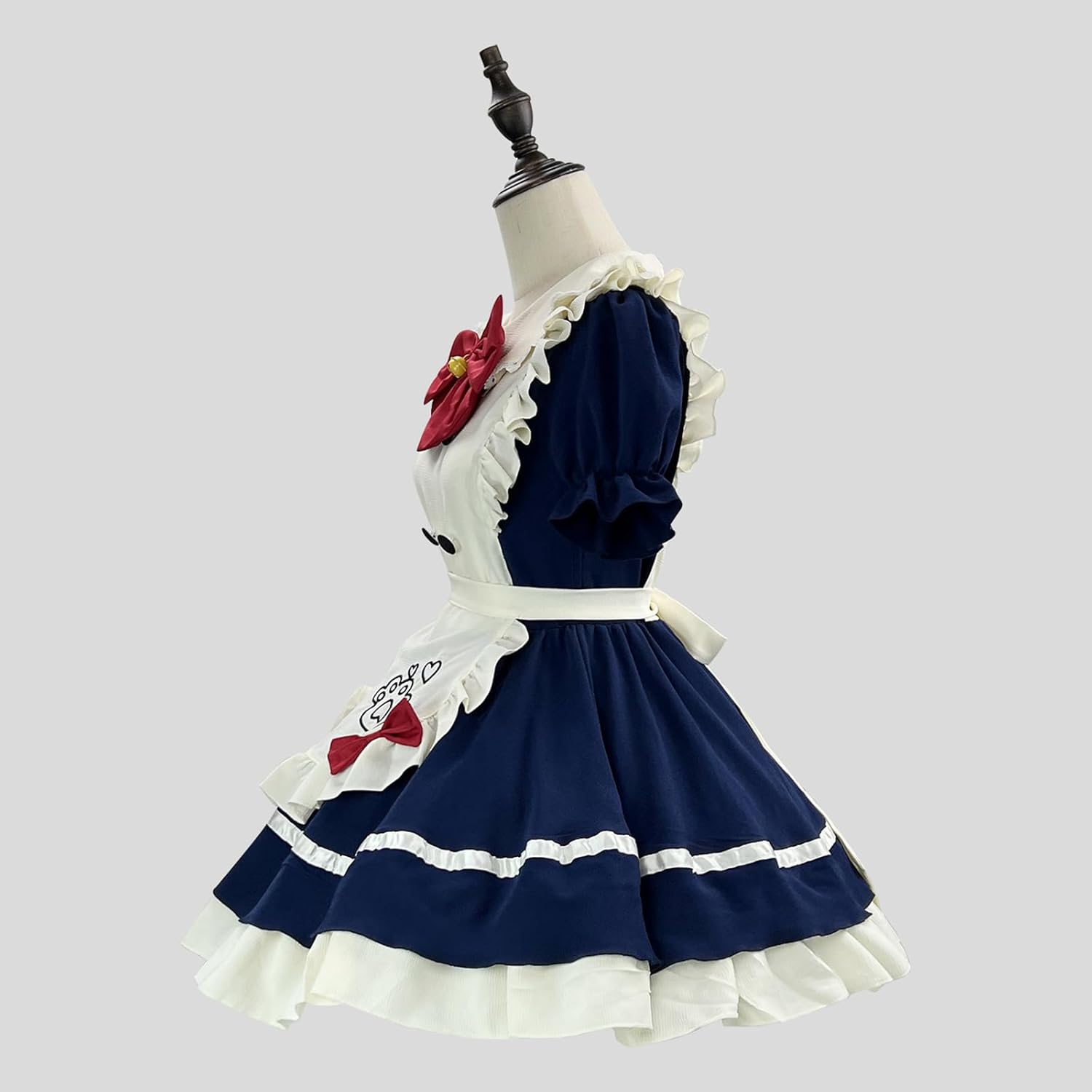 SSUPTEMBER2] メイド服 猫耳 地雷系 ロリータワンピース 大きいサイズ 