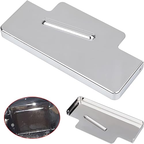 Miniatura 2 de Kit de cubierta superior de batería cromada compatible con Harley Dyna Wide Glid Super Glide Low Rider FXD FXDL