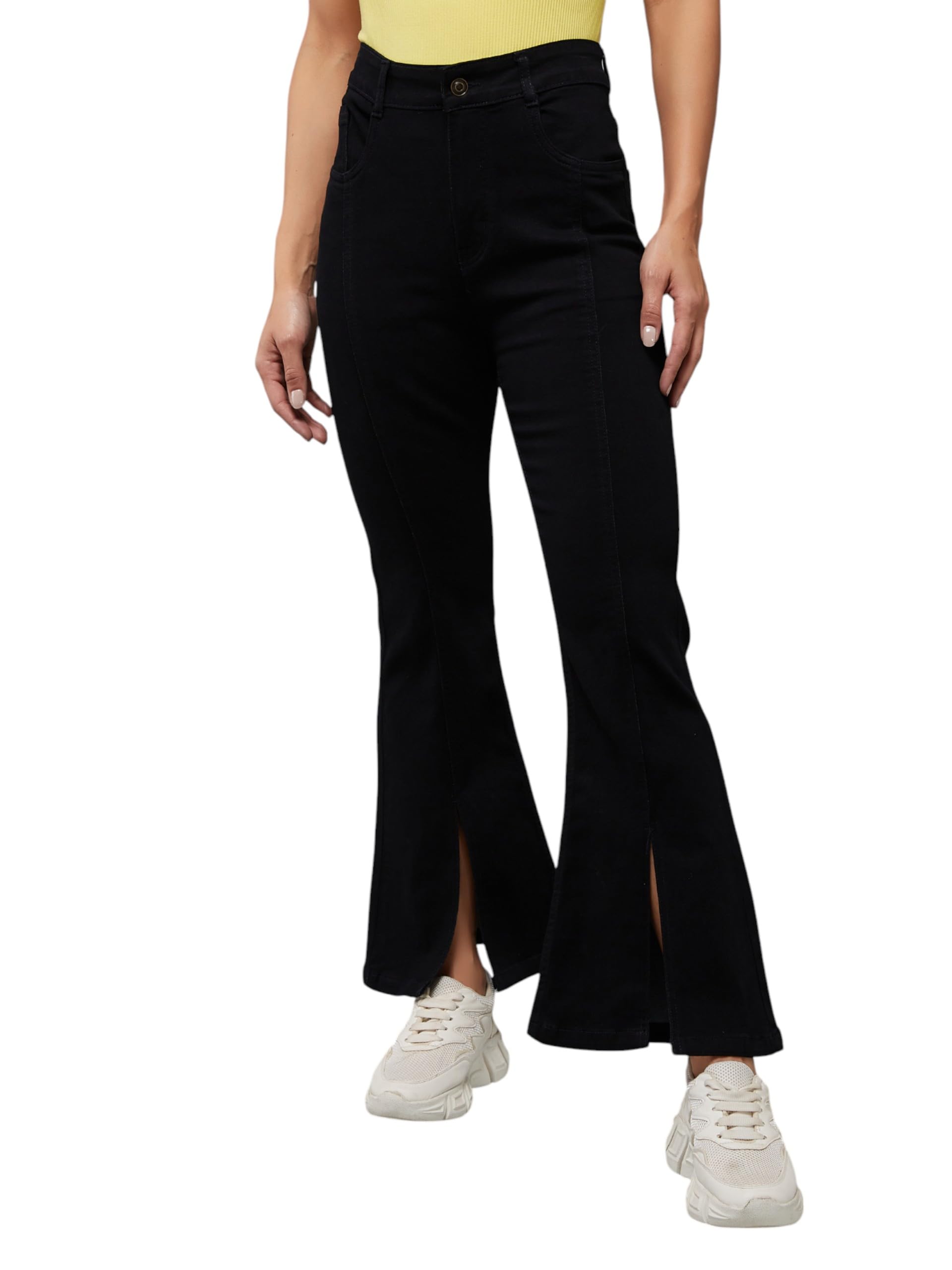 miss chase Women's Bootcut Fit High Rise Jeans-picture-45