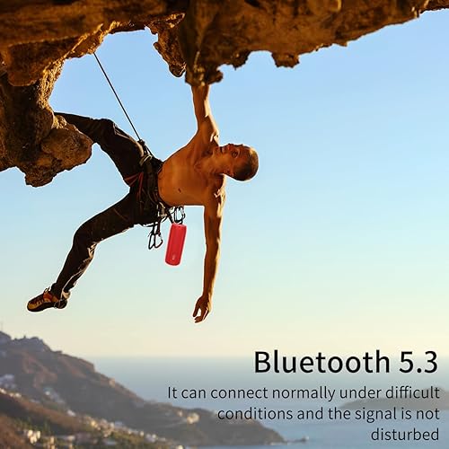 Miniatura 7 de Altavoz Bluetooth, altavoces MusiBaby M88, doble emparejamiento, Bluetooth 5.3, sonido estéreo fuerte, graves en auge, tiempo de reproducción de 30