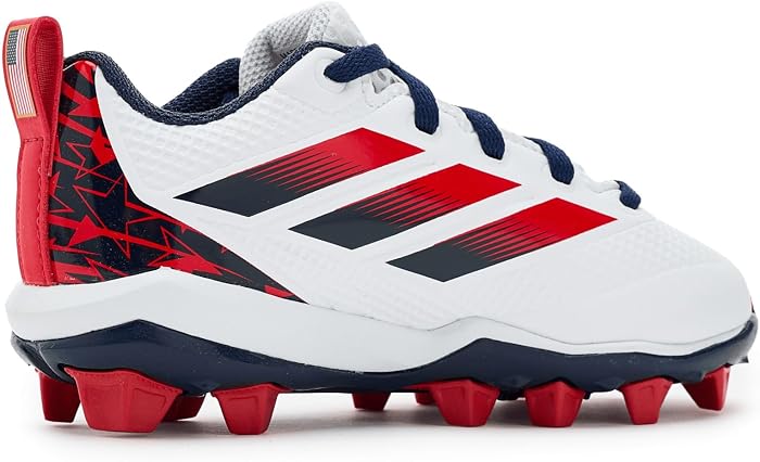 Обувь adidas Adizero Impact Md K 2.0 Usa Baseball Shoes (Toddler/Little Kid/Big Kid) — фото 7