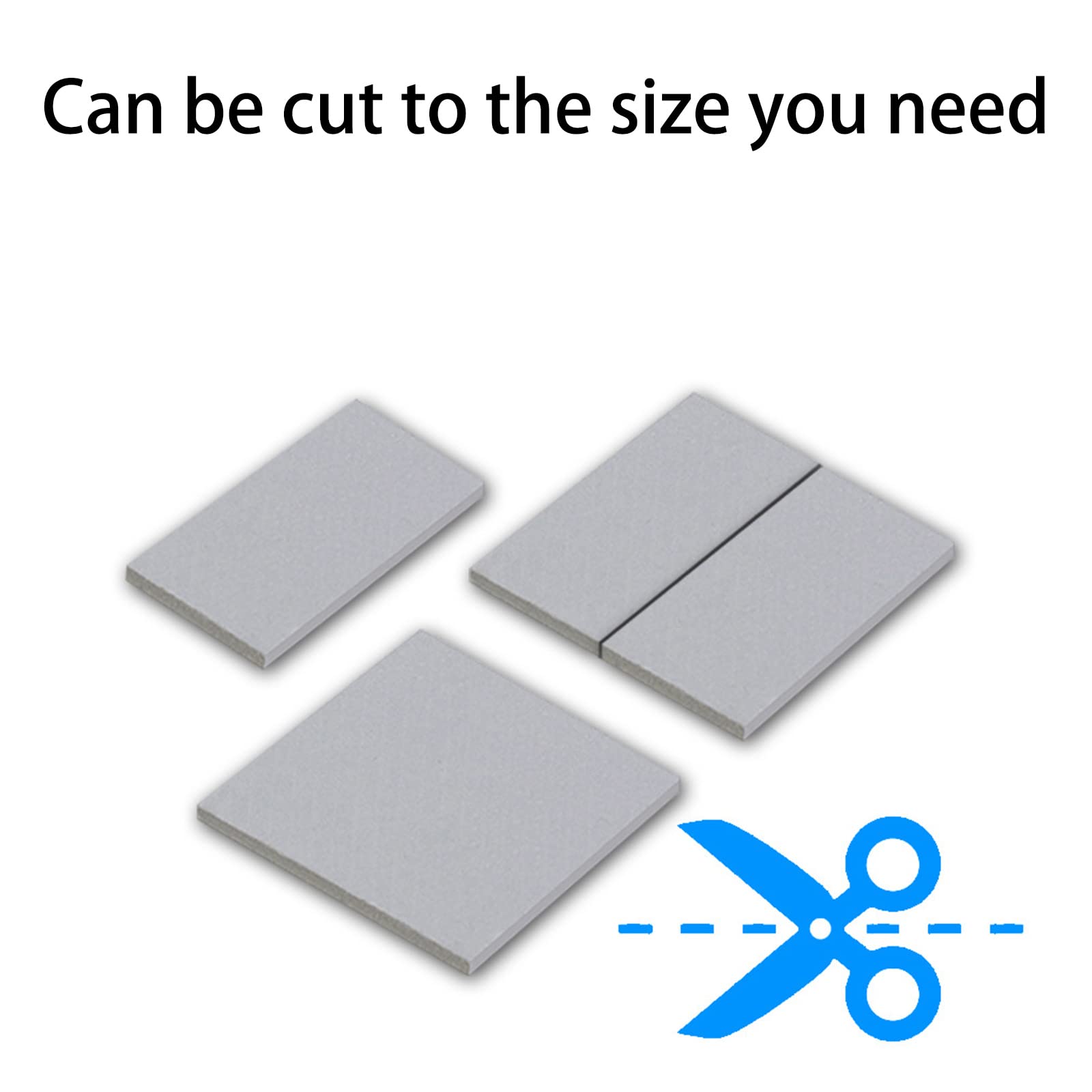 Pad Termico in Silicone Solido da 13, 8 W/per M K, 3.0mm 120X10MM