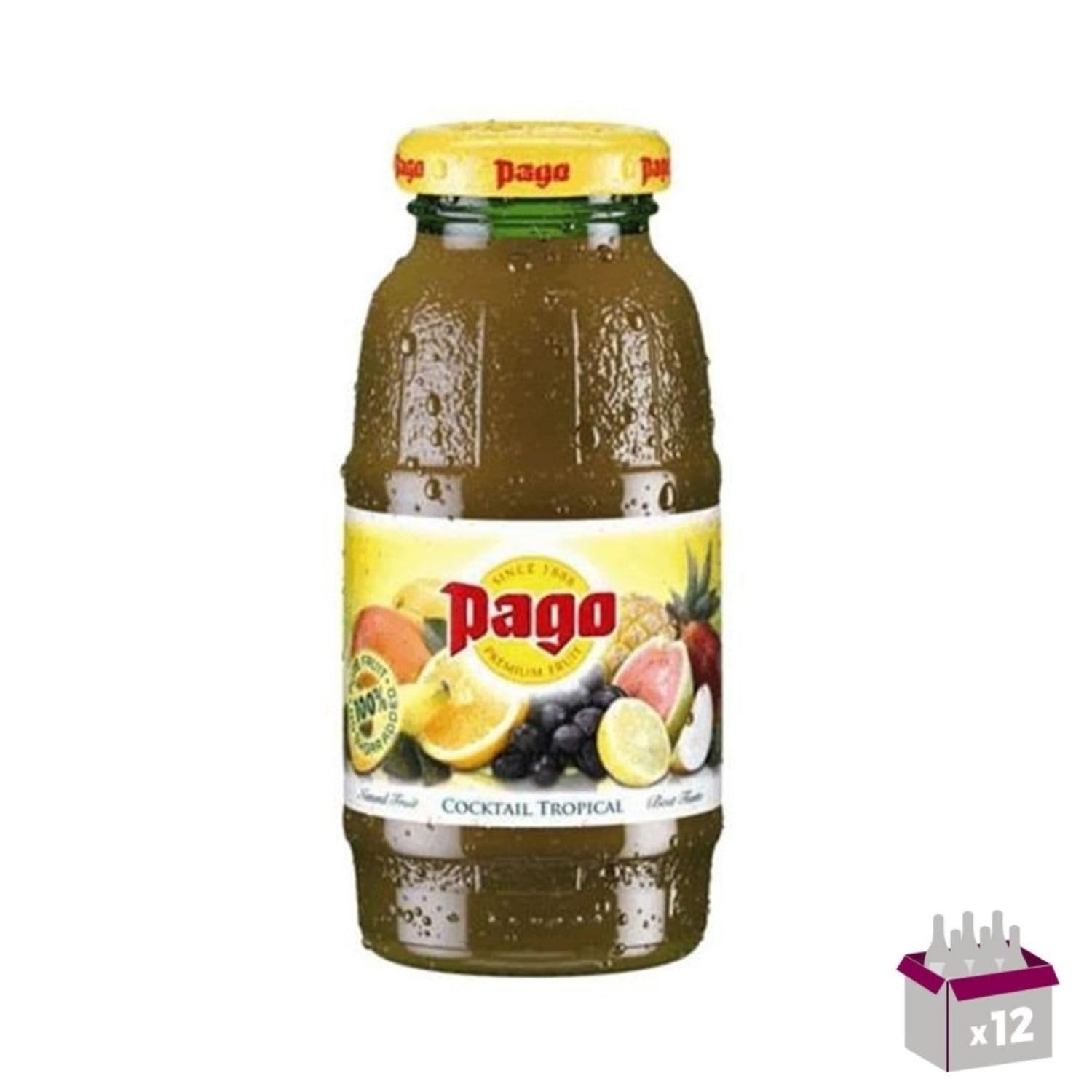 Pago – Cocktail Tropical – 12x20cl
