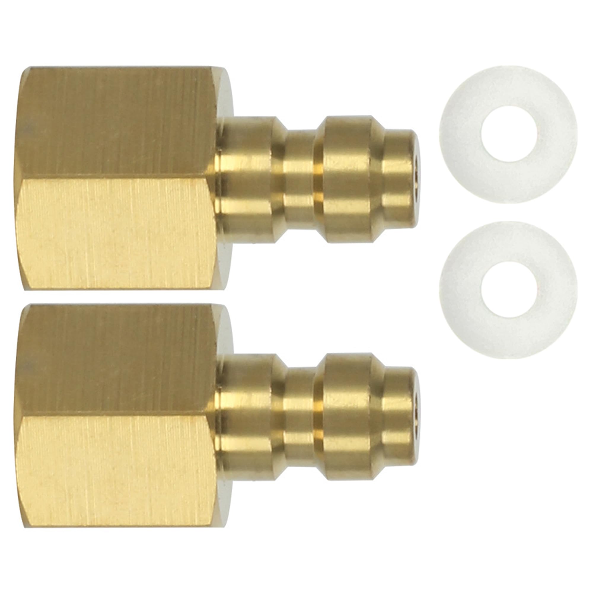 HMKUGO 2PCS 1/8" BSPP Female Thread Quick Disconnect