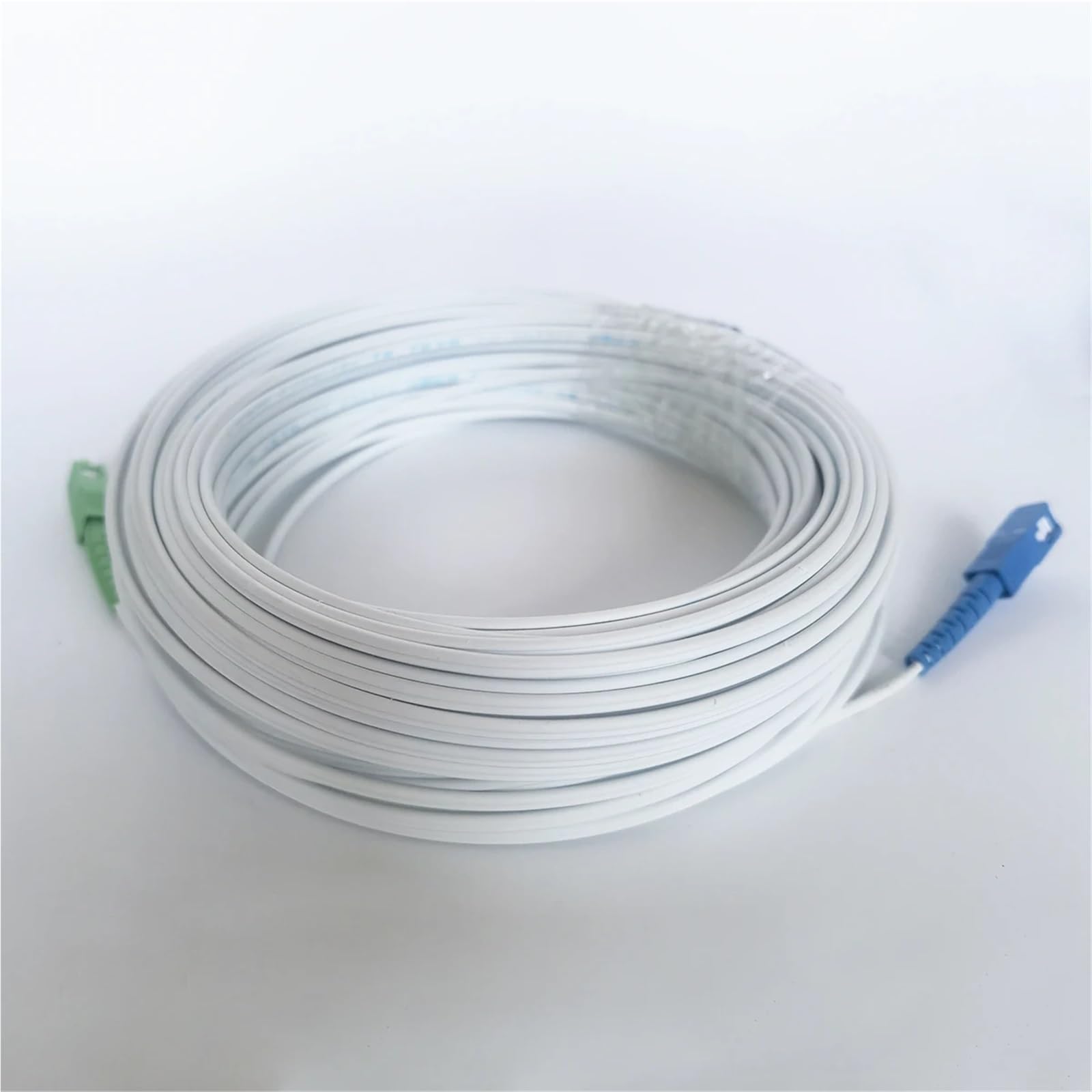 SC-SC/UPC - Câble d'extension à fibre optique simple - 30 à 50 m - Câble de raccordement Simplex - Usage intérieur - Vente en gros (45 m)