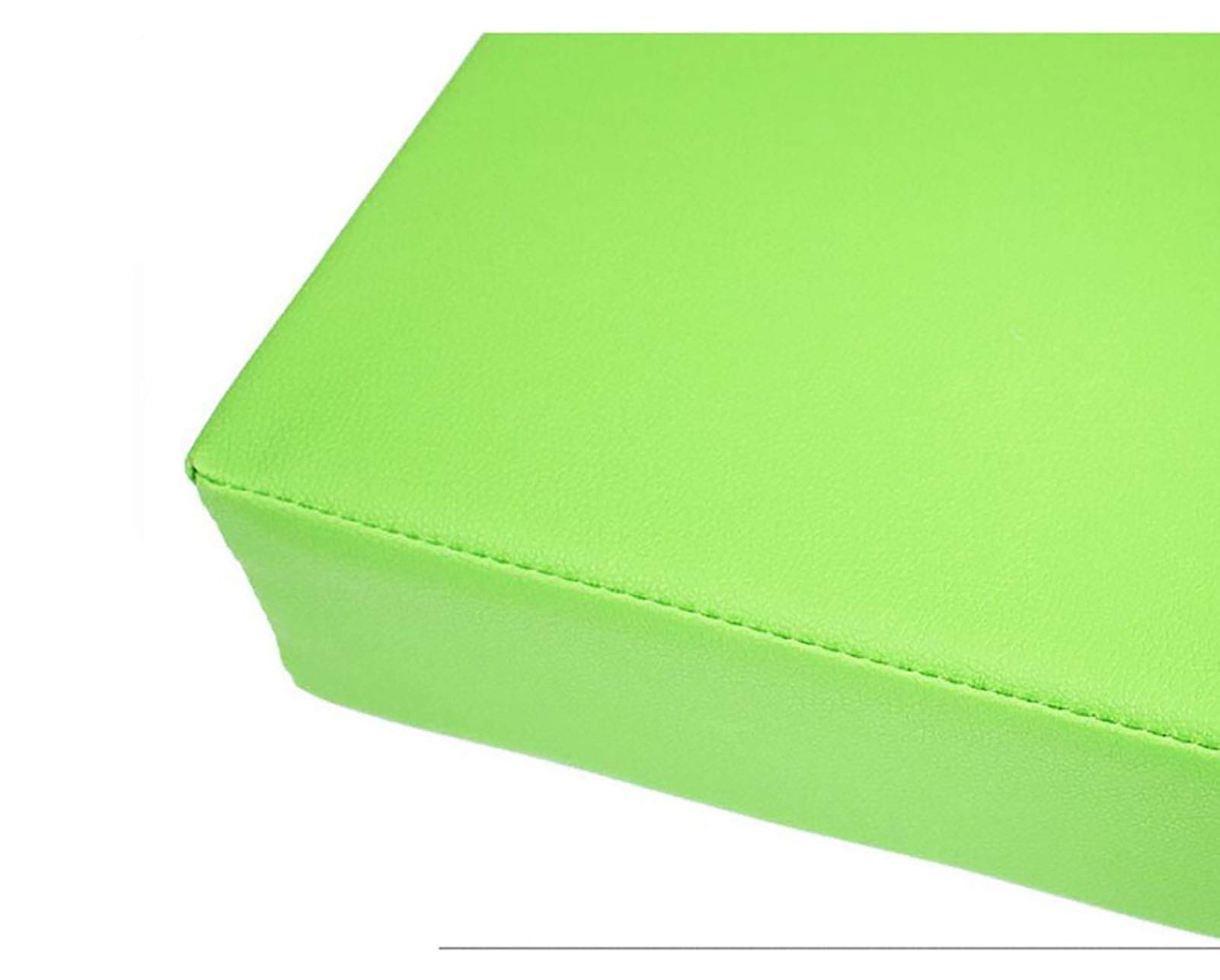 Coussins indoor plein air vert en cuir pour banc de terrasse