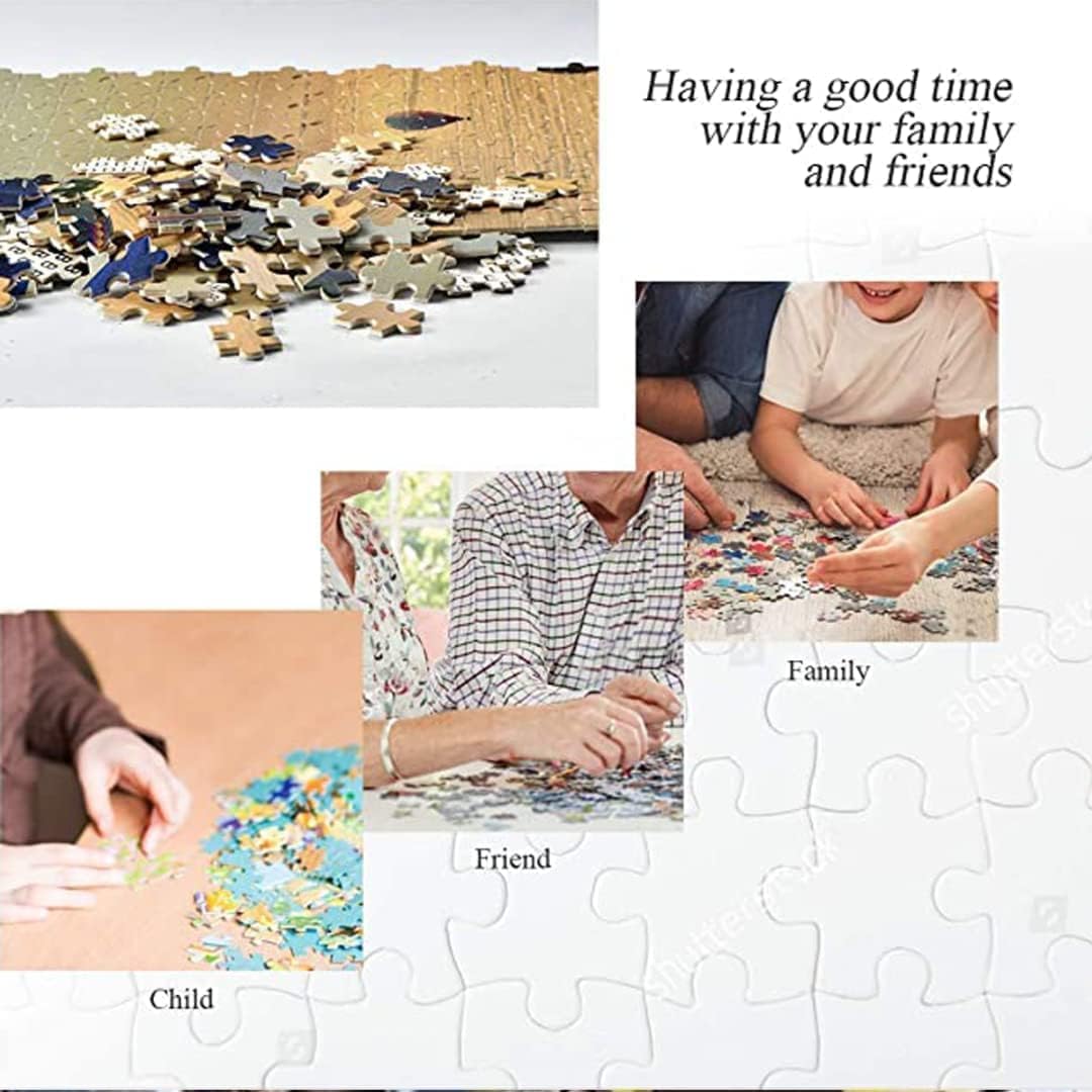 Golden Doodle's House Rules Gift for Dog Lovers, 500 Piece Jigsaw Puzzle, Active Thinking Party Entertainment Props, Unique Pieces Fit Together Perfectly