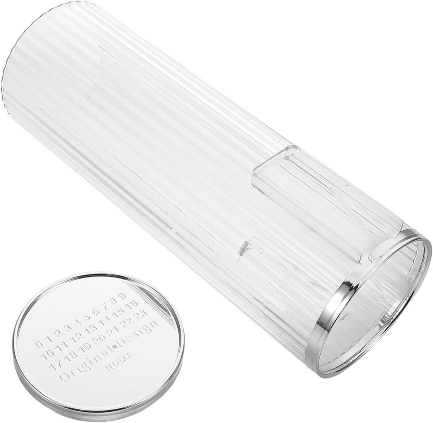 PRETYZOOM Paper Cup Dispenser with Elegant Design for for Home Office and Events for Beverage Services Versatile Use and Transparent Finish