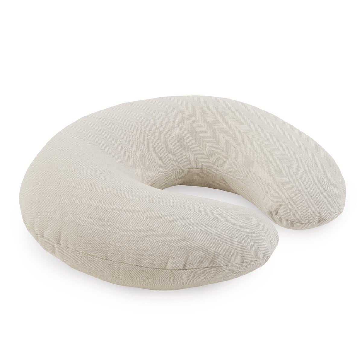 Cambrass - cuscino per i primi mesi del bambino - cuscino per allattamento che offre comfort e supporto al bambino - 53x45x10 cm Lino beige
