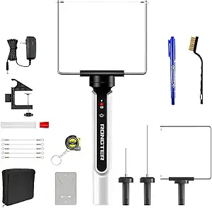 4 in 1 Hot Wire Electric Foam Cutter kit, Styrofoam Cutting Tool 15W/ 6V with Case, Heated Foam Carving Knife Kit. (Bagged White)