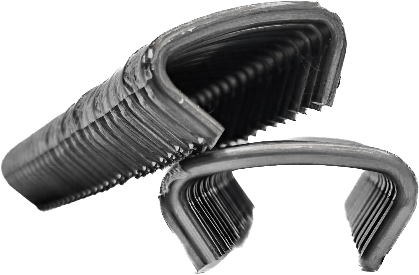Pro Grade American Made 09DAL25 1-3/16” 9 Gauge Aluminum Hog Rings, 2500 per box,Heavy Duty used in Netting, Fencing, DIY craft, projects, and more.