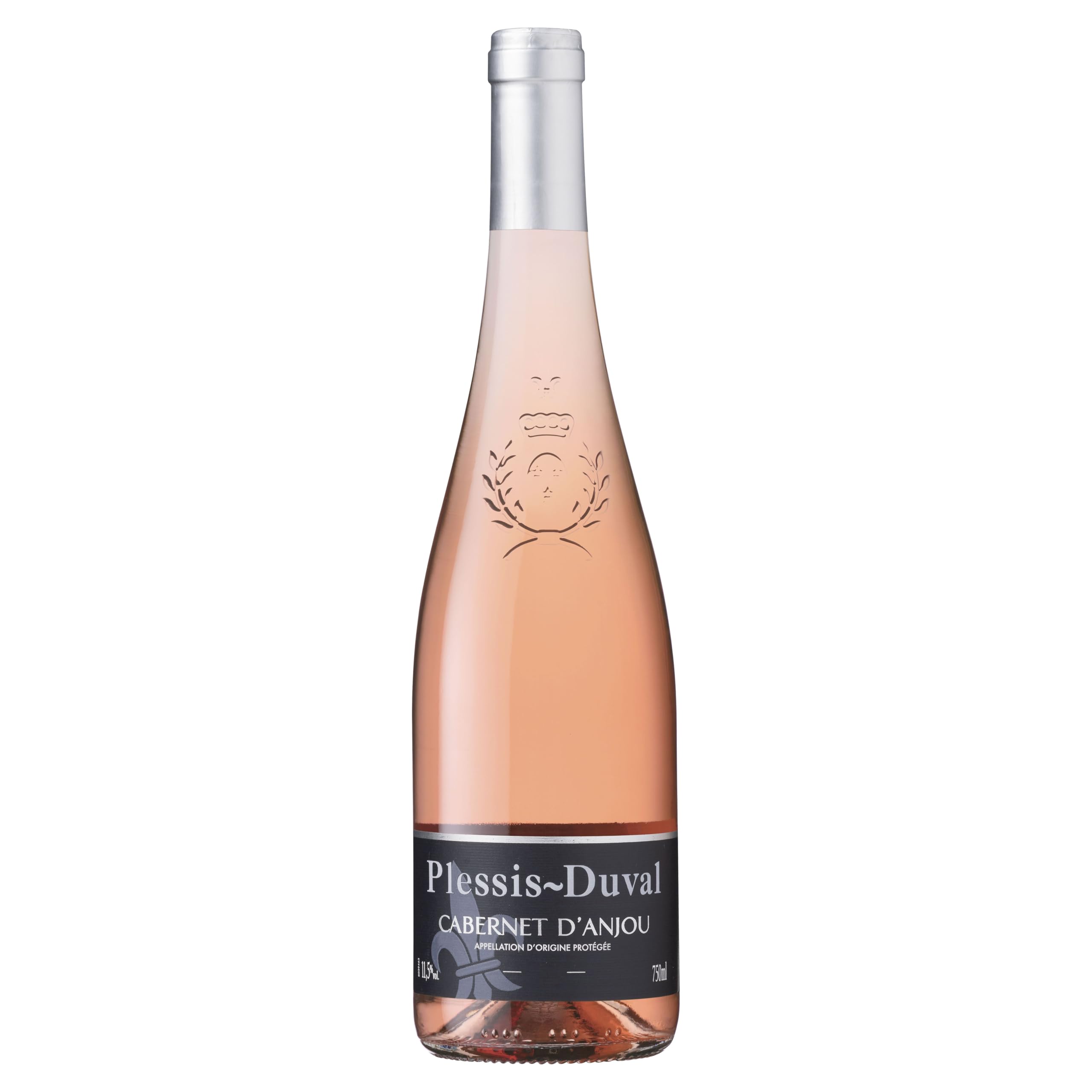 Plessis Duval - DOP Cabernet d'Anjou - Vino Rosado - 6 botellas x 75 cl