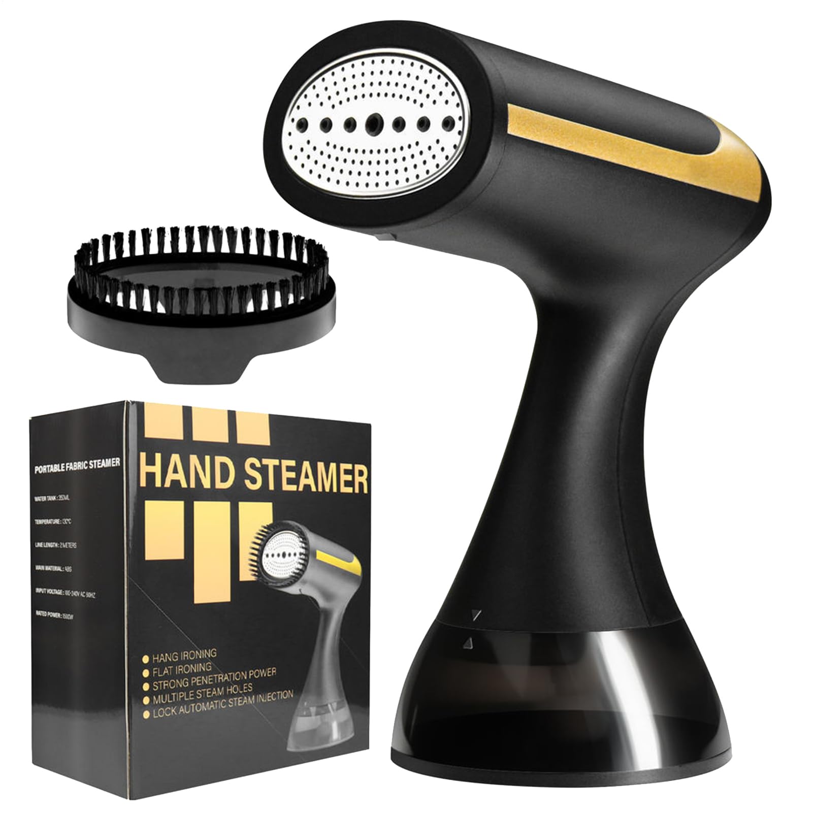 vaporizador portátil, vaporizador para ropa - Olla de mano de 1500 W para | ropa - Plancha de ropa portátil para el hogar, la oficina y los viajes