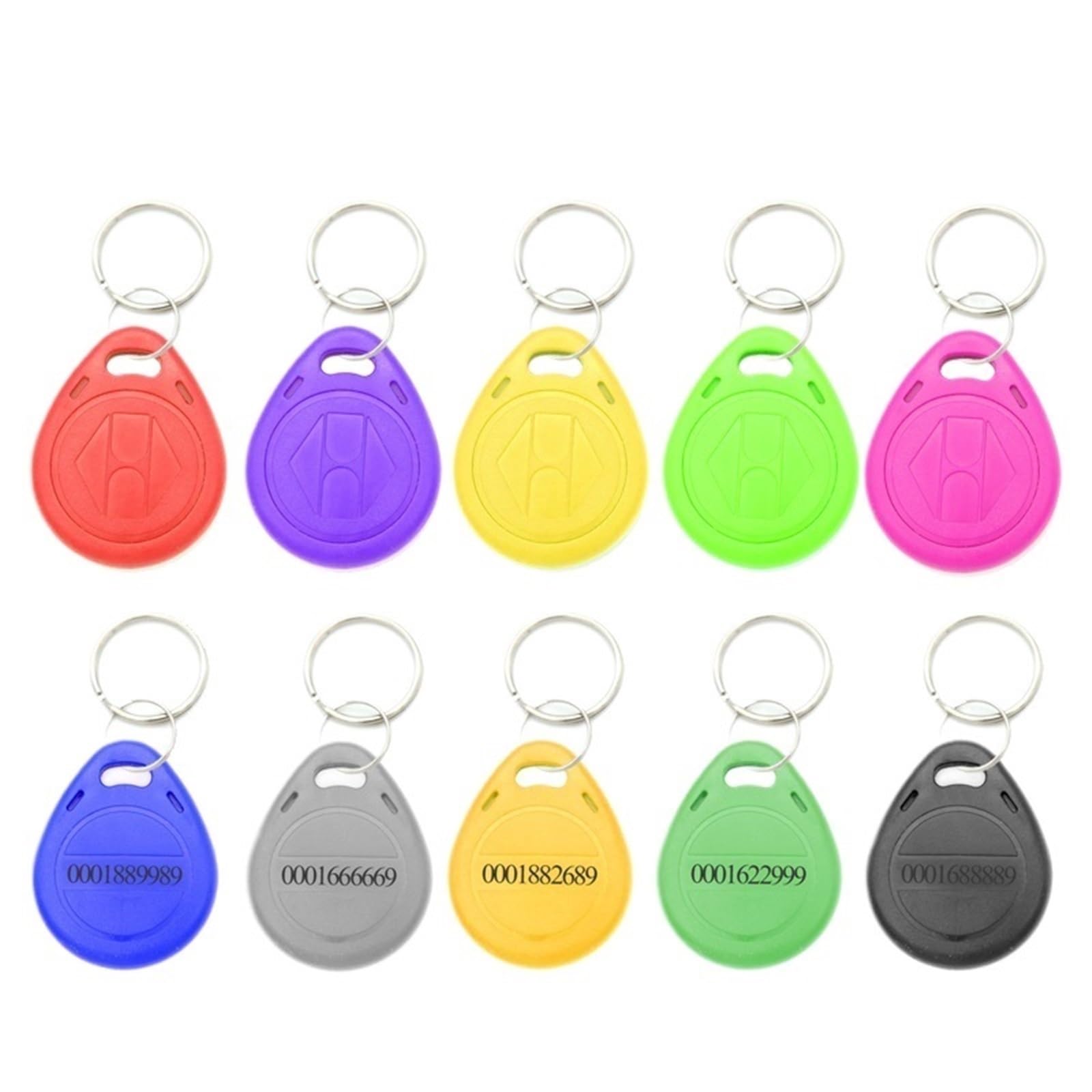 Porte-clés RFID en plastique 125 kHz lecture seule