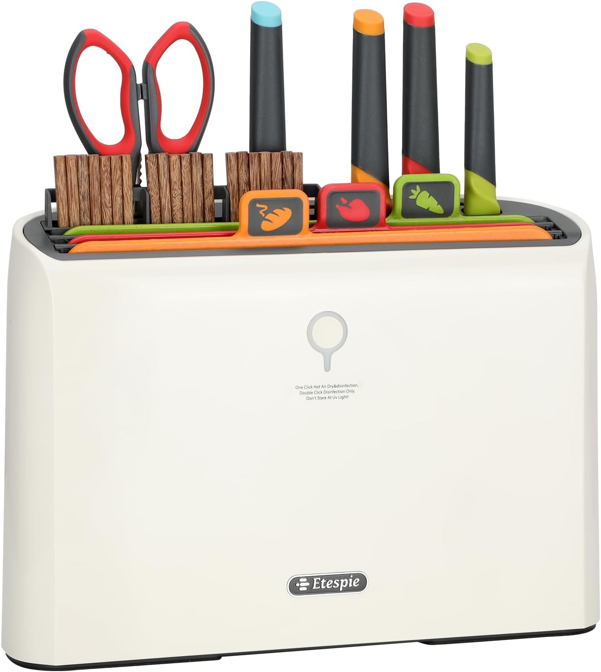 Axiom Creations Smart Cutting Board and Knife Set Self