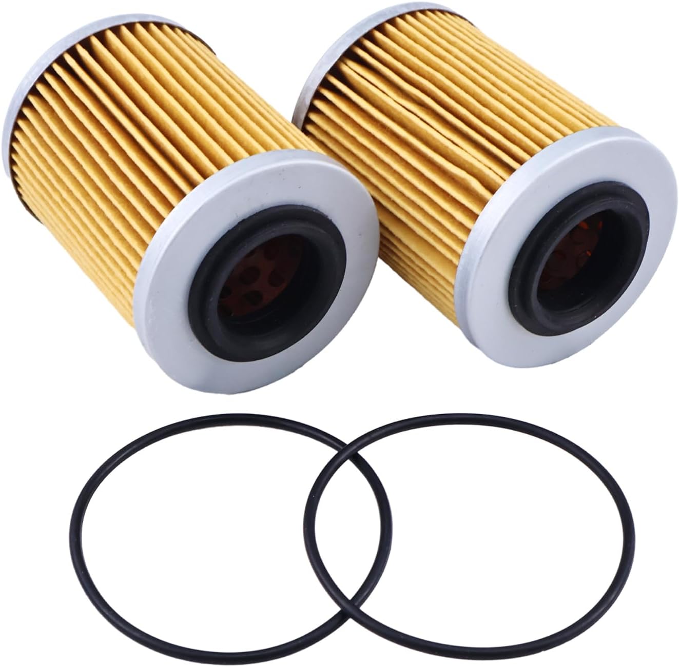 2X Oil Filters 420956123 420256188 Compatible with Can Am Maverick X3 1000R Max Turbo R RR Sea Doo Skidoo Spark Outlander 400 450 500 570 650 800 850 1000 ROTAX Ryker Renegade Commander