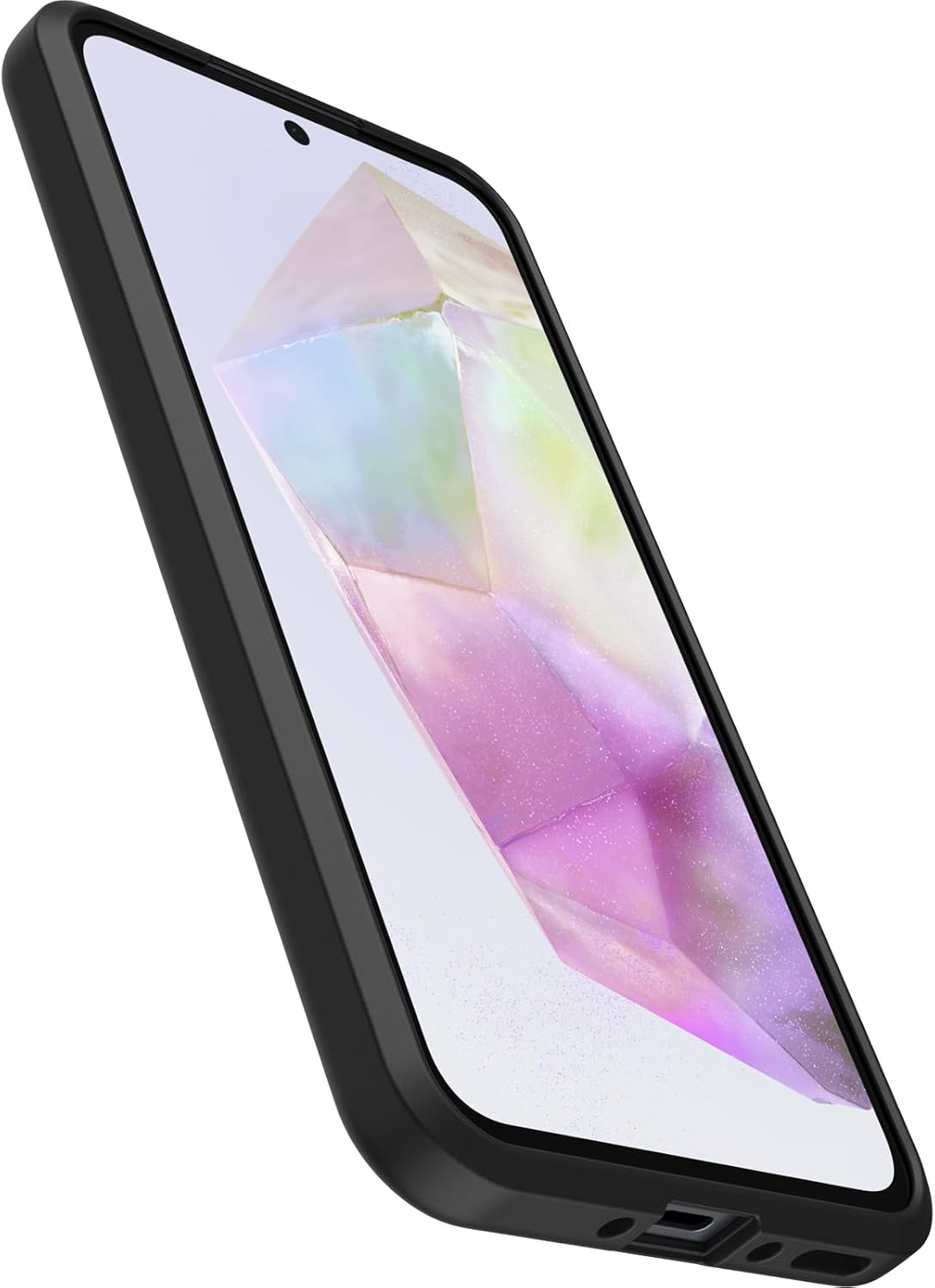 OtterBox Samsung Galaxy A35 Prefix Series Case - Black, Ultra-Thin, Pocket-Friendly, Raised Edges Protect Camera & Screen, Wireless Charging Compatible (Single Unit Ships in Polybag)