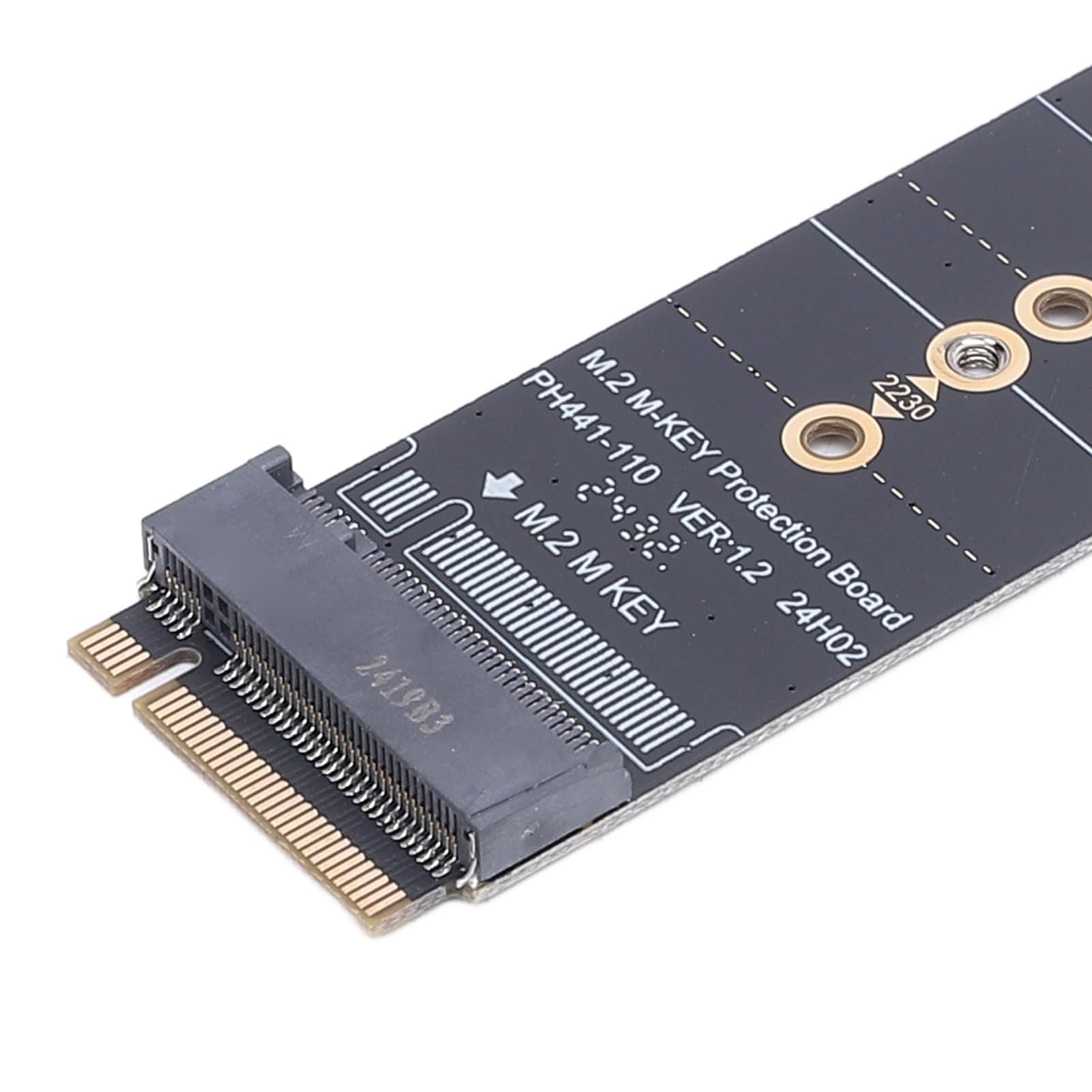 NVME M-Key M.2 Karta Adaptera PCIE PCIE, NGFF M2 NVME PCIE SSD Dysk Twardy Twardy Gold Finger Board Ochrona Karta Testowa Test Karta Testowa z 2230 2242 2260 2280 22110 SSD Dysk