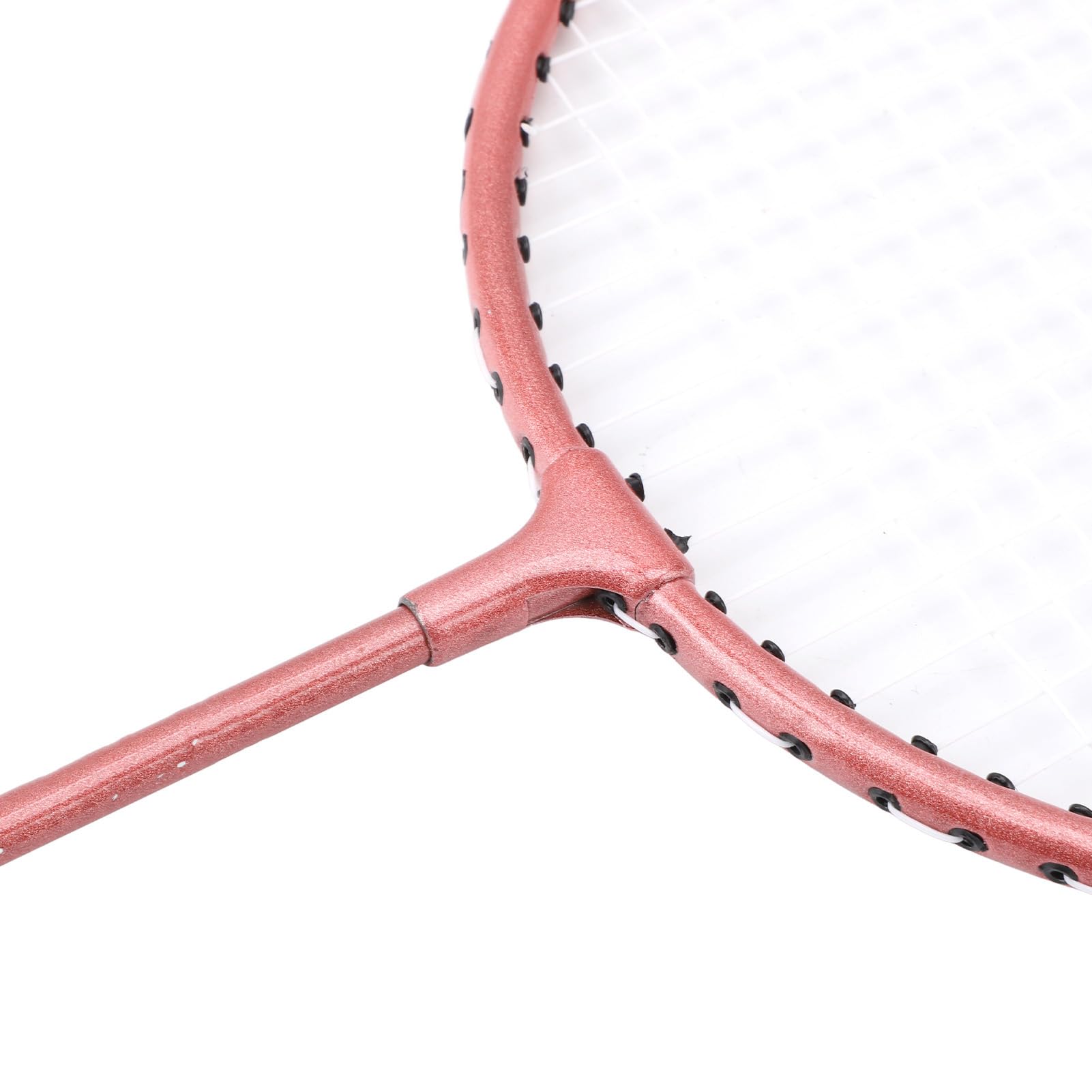 Set di Racchette per Badminton Professionale, Racchetta Sportiva in Lega di Ferro con Impugnatura Elastica, Leggera per i Principianti per Bambini Adulti