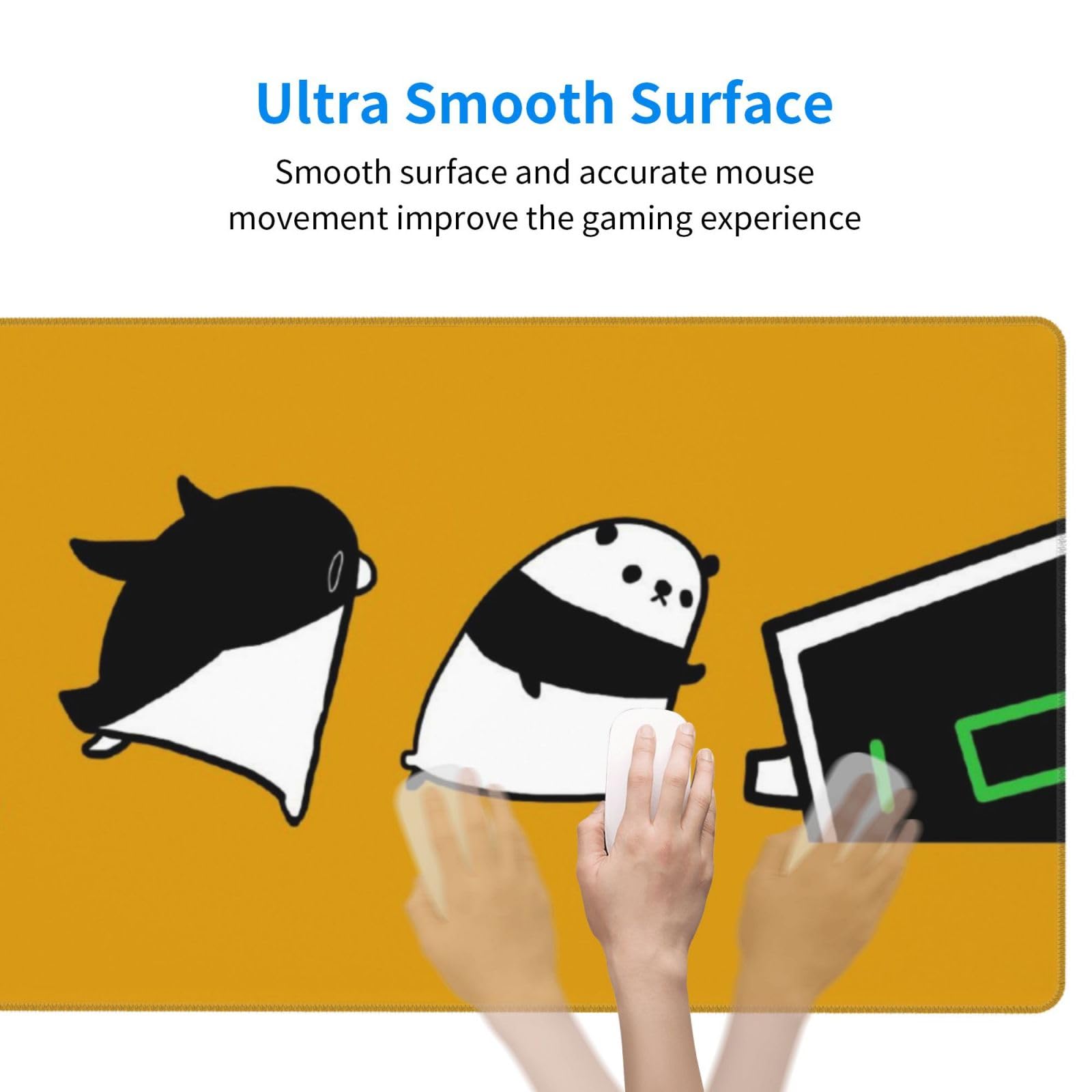 Amazon.co.jp: テイコウペンギン マウスパッド 大型 ゲーミングマウス