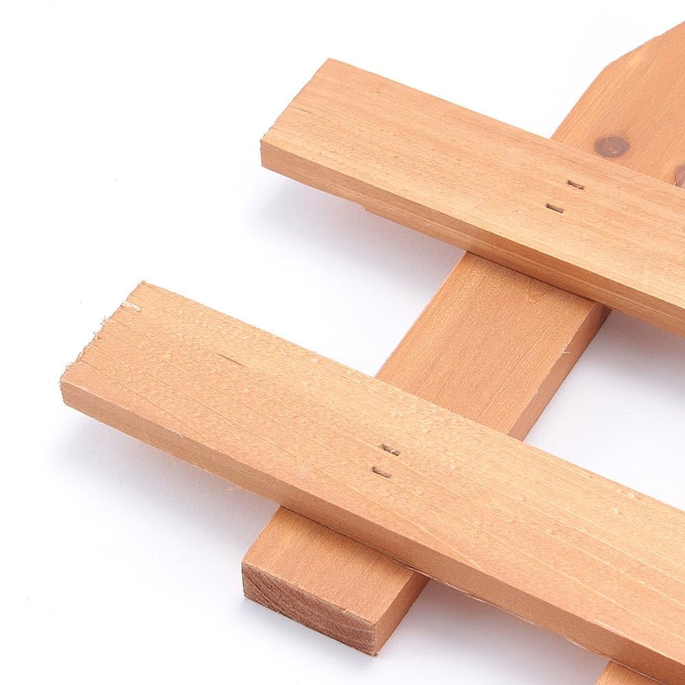 Amazon | カインズ(CAINZ) 木製フェンス S ブラウン 幅60cm 高さ34cm