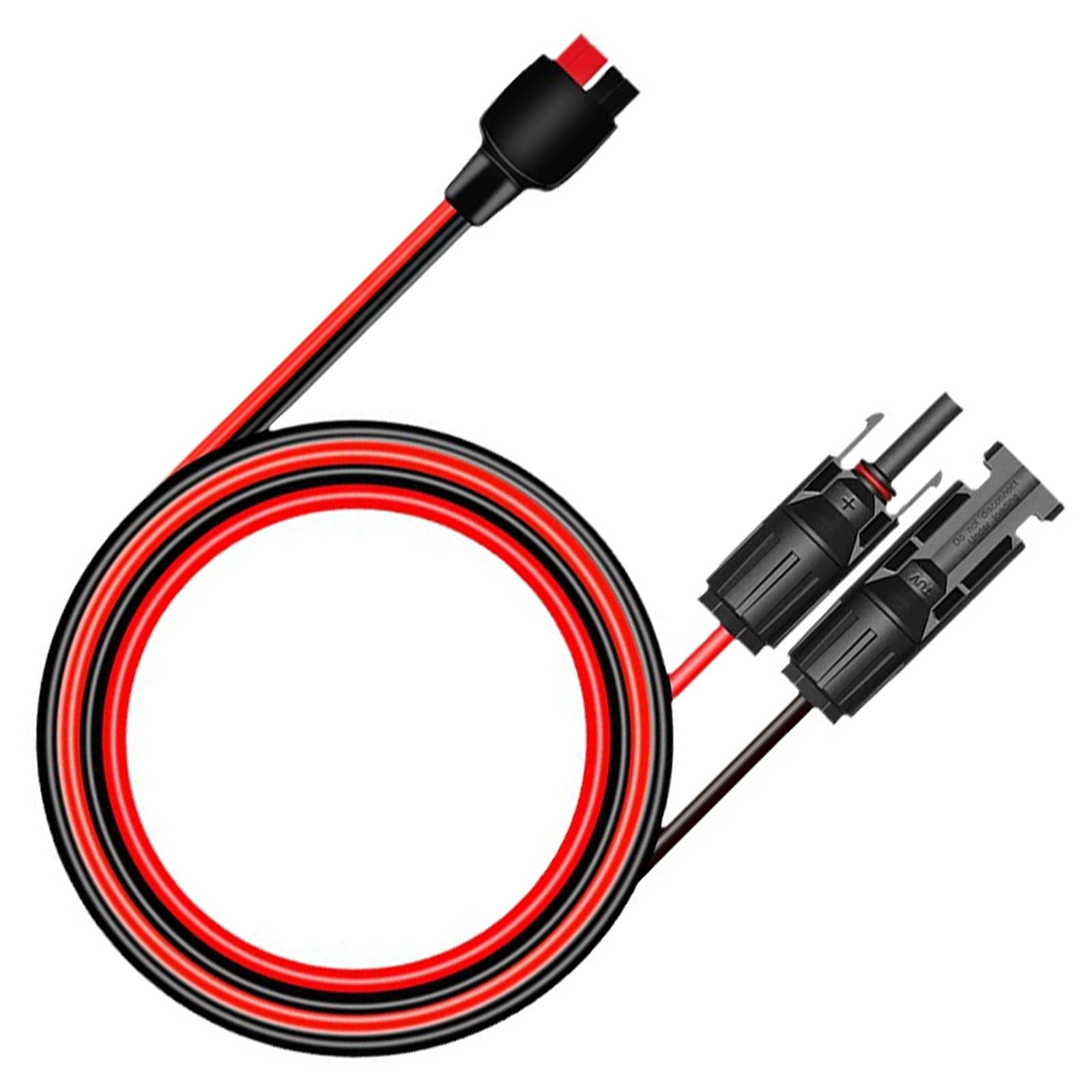 Buxuaaaa A Premiums 10Awg Solars Extension Cord Solars Powered Battery Waterproofed Cable For Generators Station Dapters