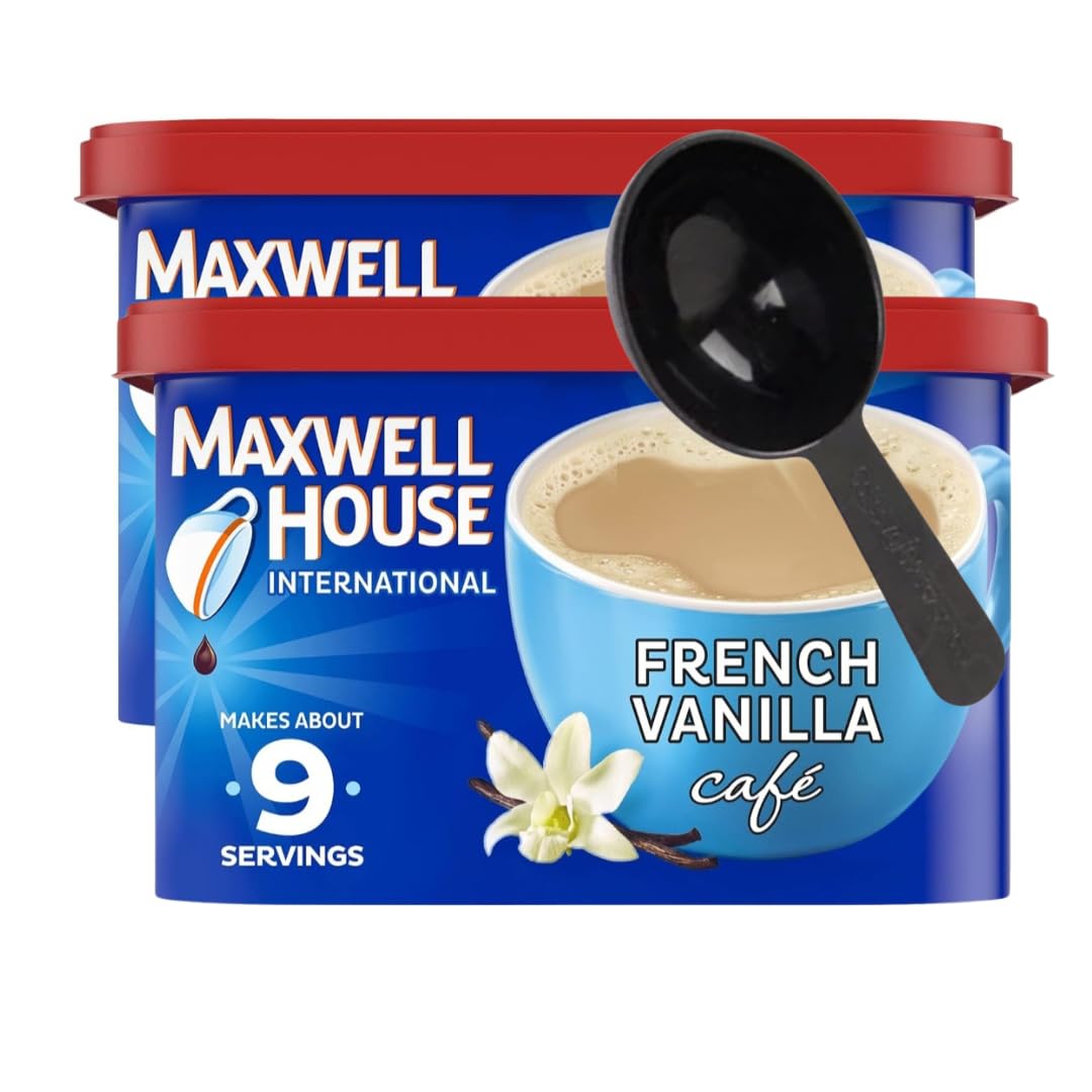 French Vanilla International instant Coffee 8.4 oz (pack of 2)