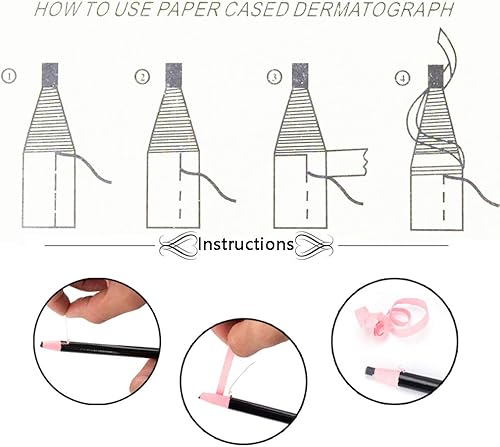 Miniatura 6 de Lohas Select 12 lápices de marca de costura, herramientas de marcado y trazado de sastre, lápices de corte gratuito, lápiz de tela de costura (negro)