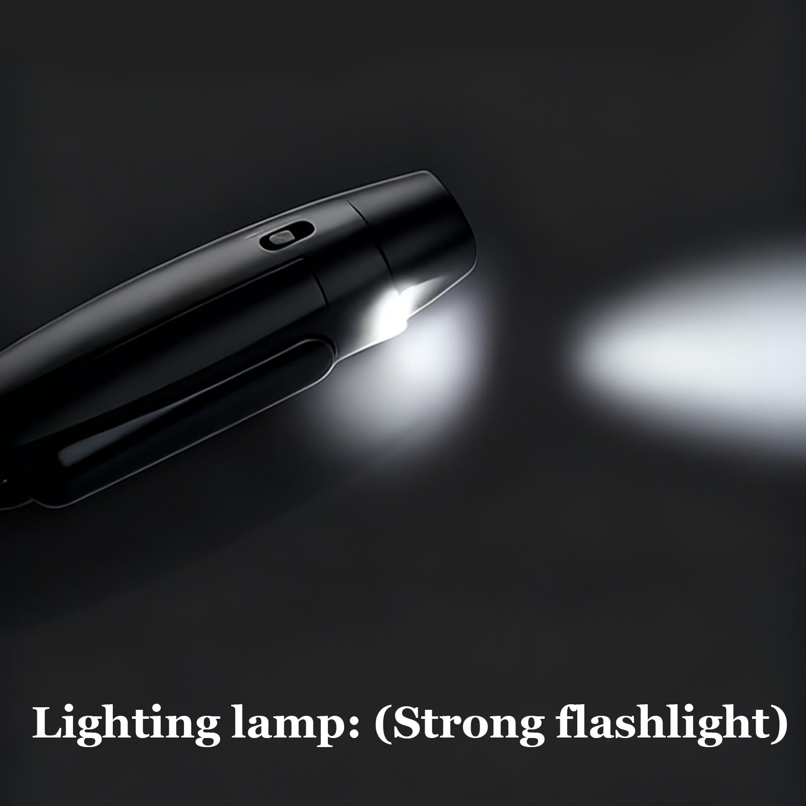 Fischietto elettronico con LED, 3 toni e 2 modalità di luce, fischietto da arbitro ricaricabile USB, fischietto di segnale forte per allenatori, polizia, insegnanti e esterni (nero)