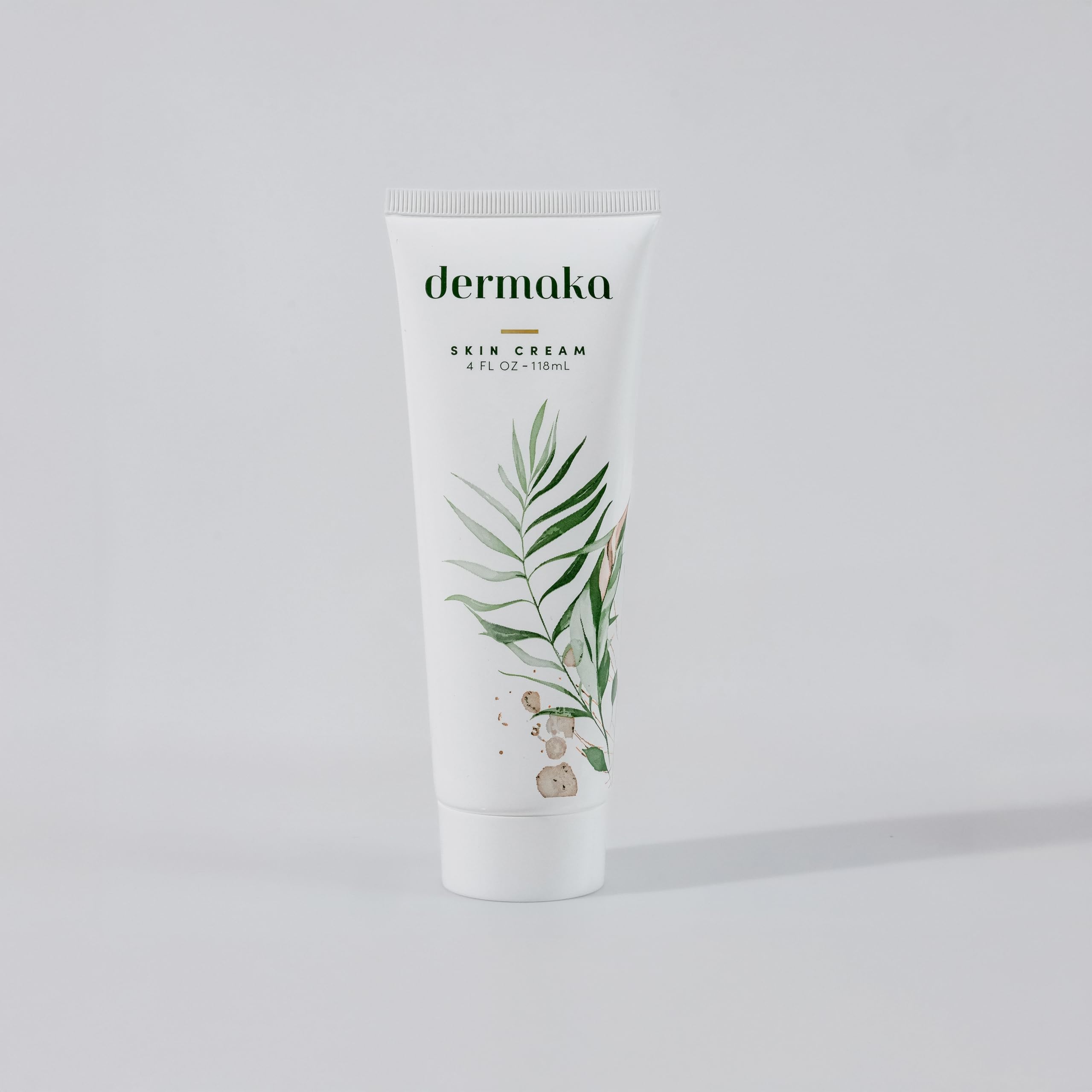 Dermaka Arnica Skin Care Cream (4 oz) – Moisturizing Botanical Cream with Arnica Montana, Bromelain, Vitamin A & E – Gentle Hydrating Cream for Face & Body, Sensitive Skin Friendly