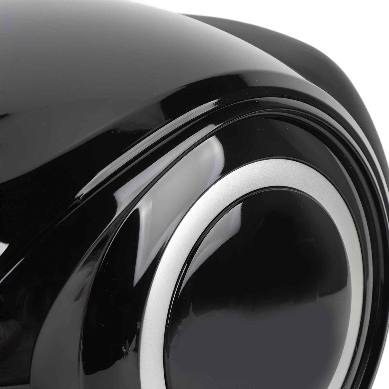 32L Robustes Motorrad-Topcase, Wasserabweisender, Tragbarer Kofferraum für Elektrofahrrad, Roller (Black)