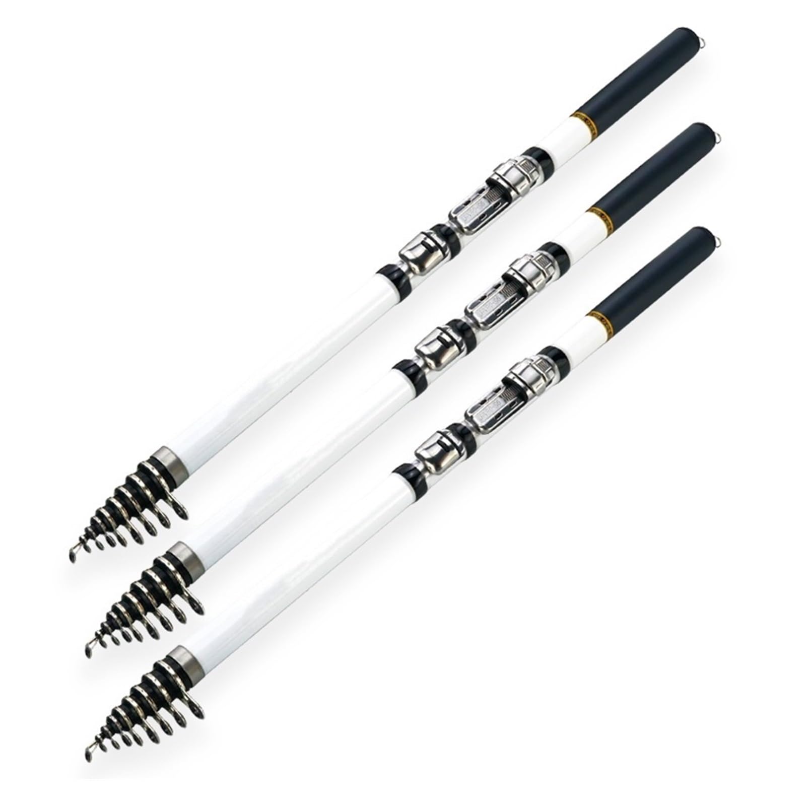 Canna da Pesca Canna Da Pesca Alla Carpa 1.5M-3.0M Feeder Portatile Leggero Telescopico In Fibra Di Carbonio Duro per Acqua Dolce e Salata