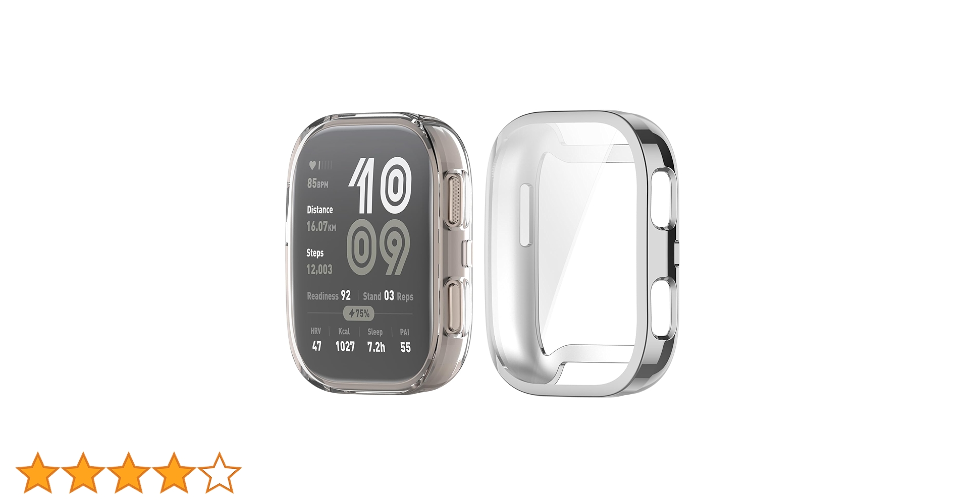 Amazon.co.jp: [RuenTech]対応Amazfit Bip 6 ケース、TPU素材