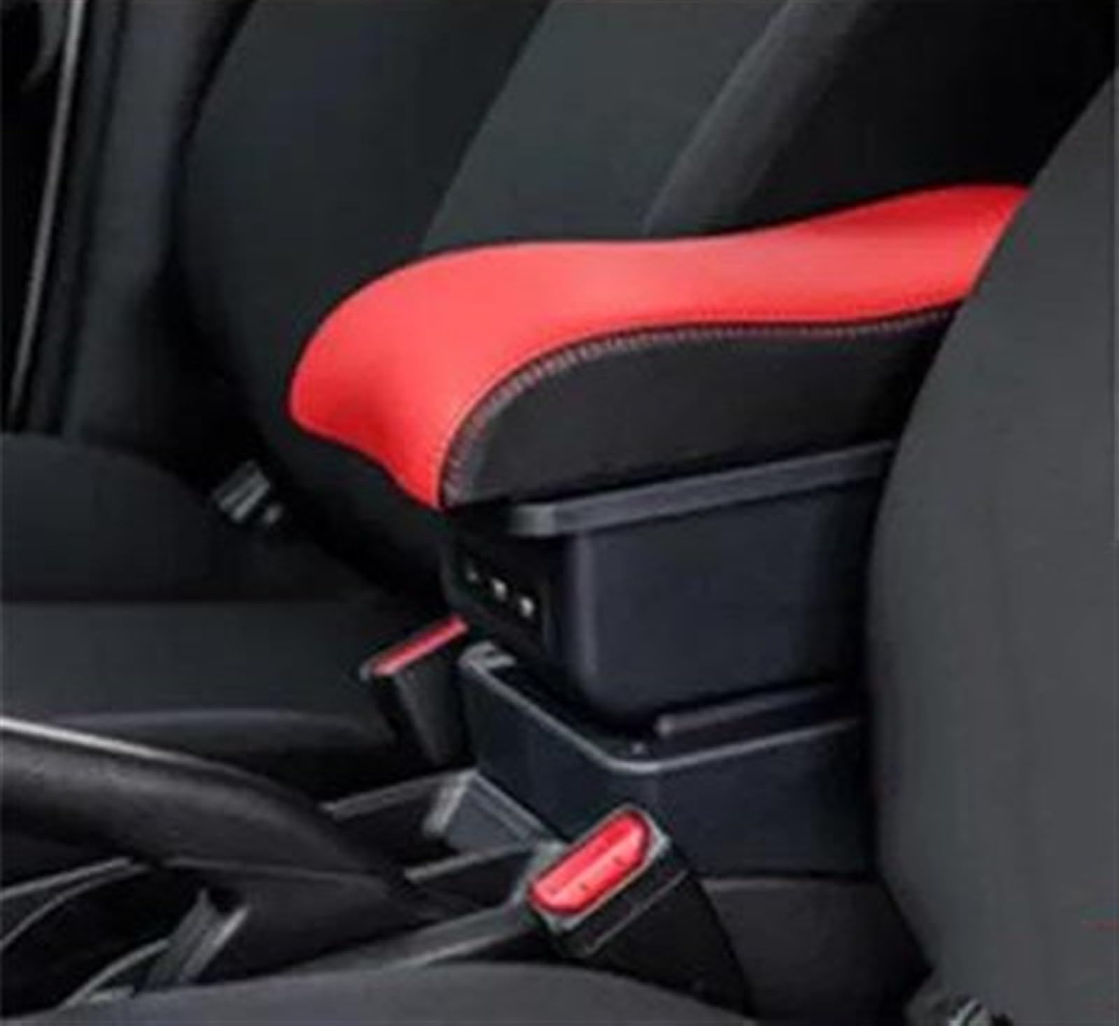 Noheeu B Black Border 3Usb Center Console Armrest Storage Box Car Interior Parts Modification Accessories For Astra G
