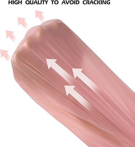 Miniatura 6 de Bolsas de basura pequeñas de 4 galones100 unidades, bolsas de basura fuertes, bolsas de basura pequeñas para oficina, hogar, dormitorio, forro de