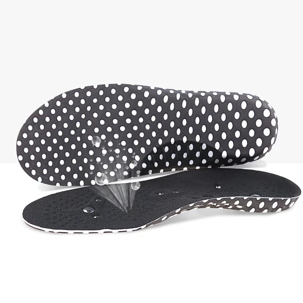 Wkładki do butów, Wkładki do terapii magnetycznej masażu dla mężczyzn i kobiet, masaż stóp, refleksologia, łagodzenie bólu butów(1 Pair,S(39 40))