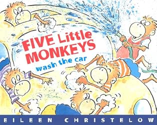 Amazon.co.jp: Five Little Monkeys Jump in the Bath: A Fun Rhyming