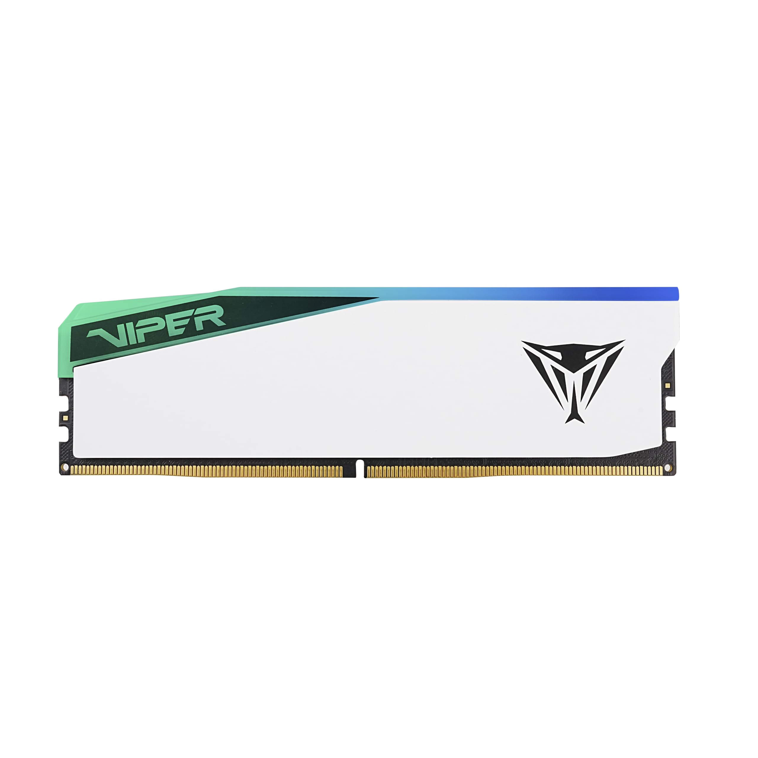 Patriot Memory Viper Elite 5 RGB DDR5 RAM 16GB (1X16GB) 5200MT/s CL36 1.35v UDIMM Desktop Gaming Memory Compatible with Intel XMP/AMD Expo - PVER516G52C36W