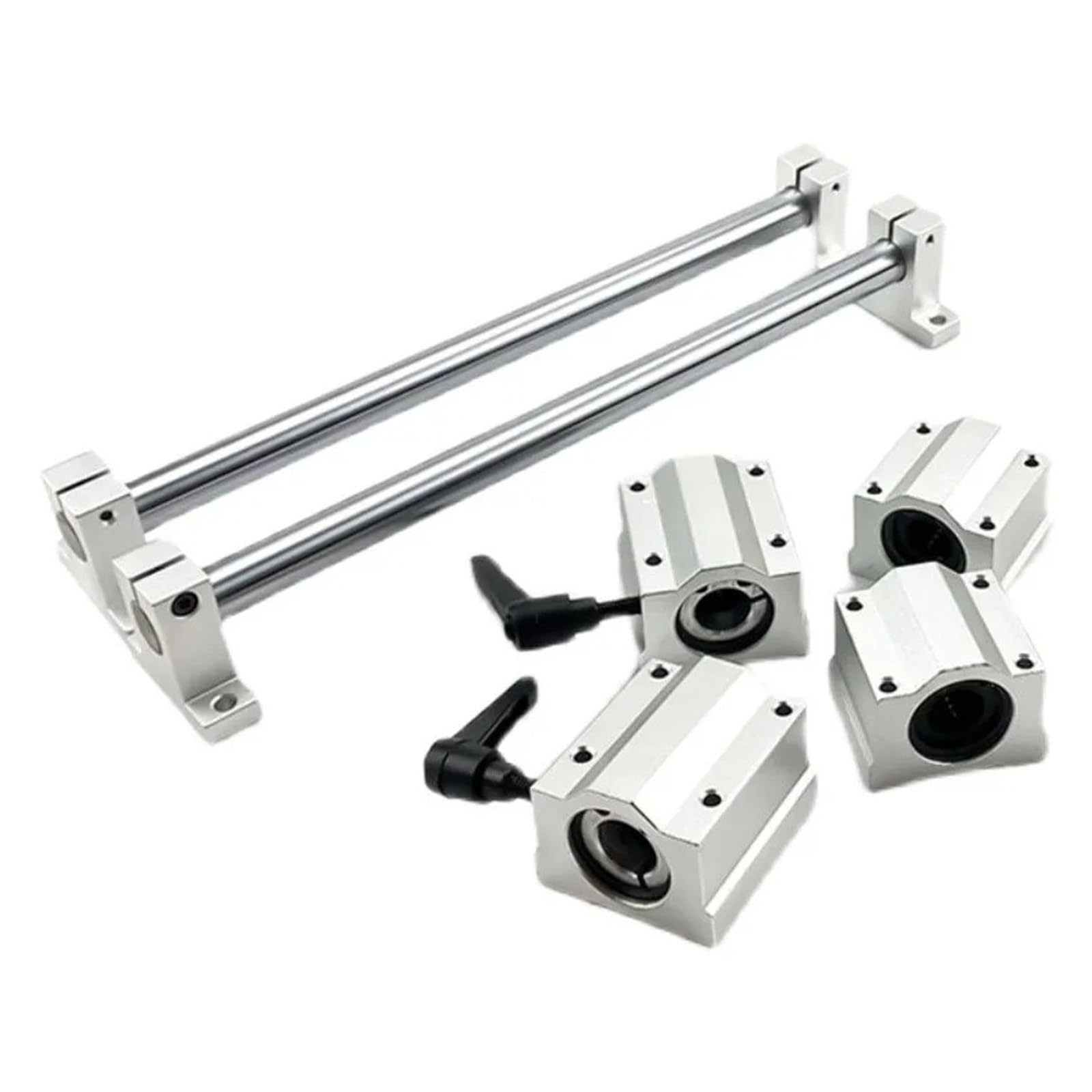 SC8UU SCS8LUU - Bloque de rodamiento de bolas lineal de 8 mm, enrutador CNC SCS10 SCS10LUU SCS12LUU SCS13LUU para ejes de impresora 3D CNC (SCS12LUU)
