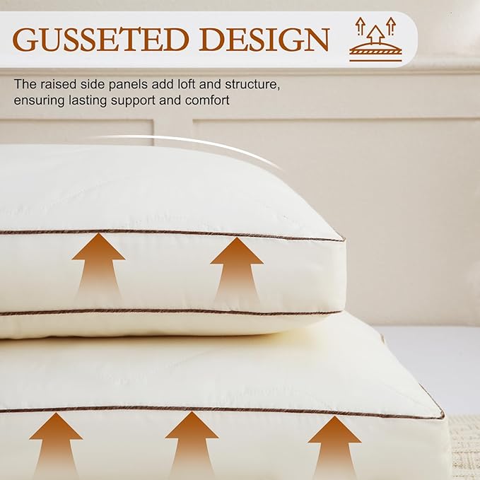 Set 2 Almohadas Lana King Size Suave miniatura 2