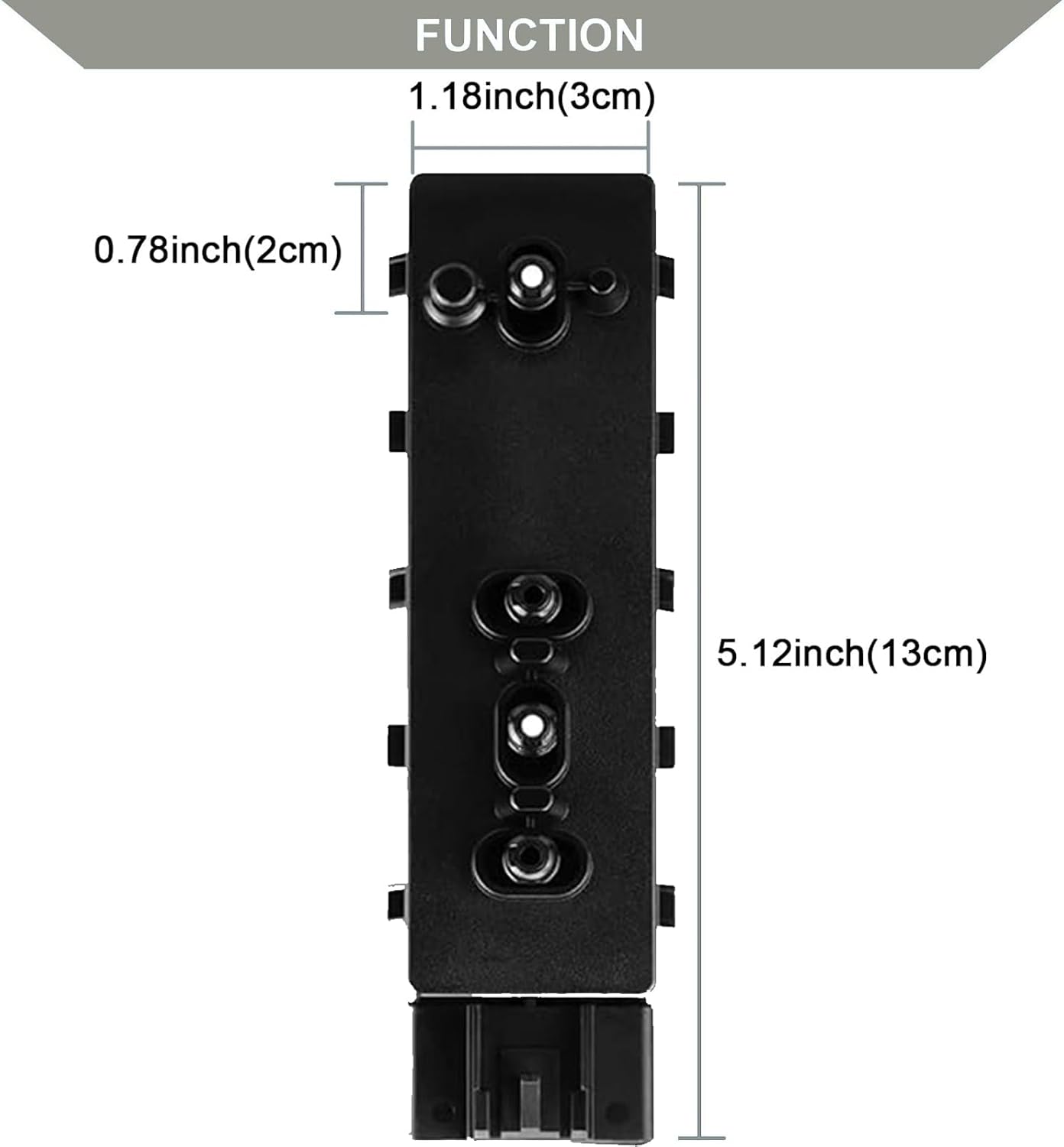 Power Seat Switch Front Right Passenger Side 8 Way Adjust Control Switch Compatible with Chevy Silverado Suburban Sierra Yukon Tahoe Lacrosse DTS CTS Escalade 2007-2013 Replaces# 12451498 25974715