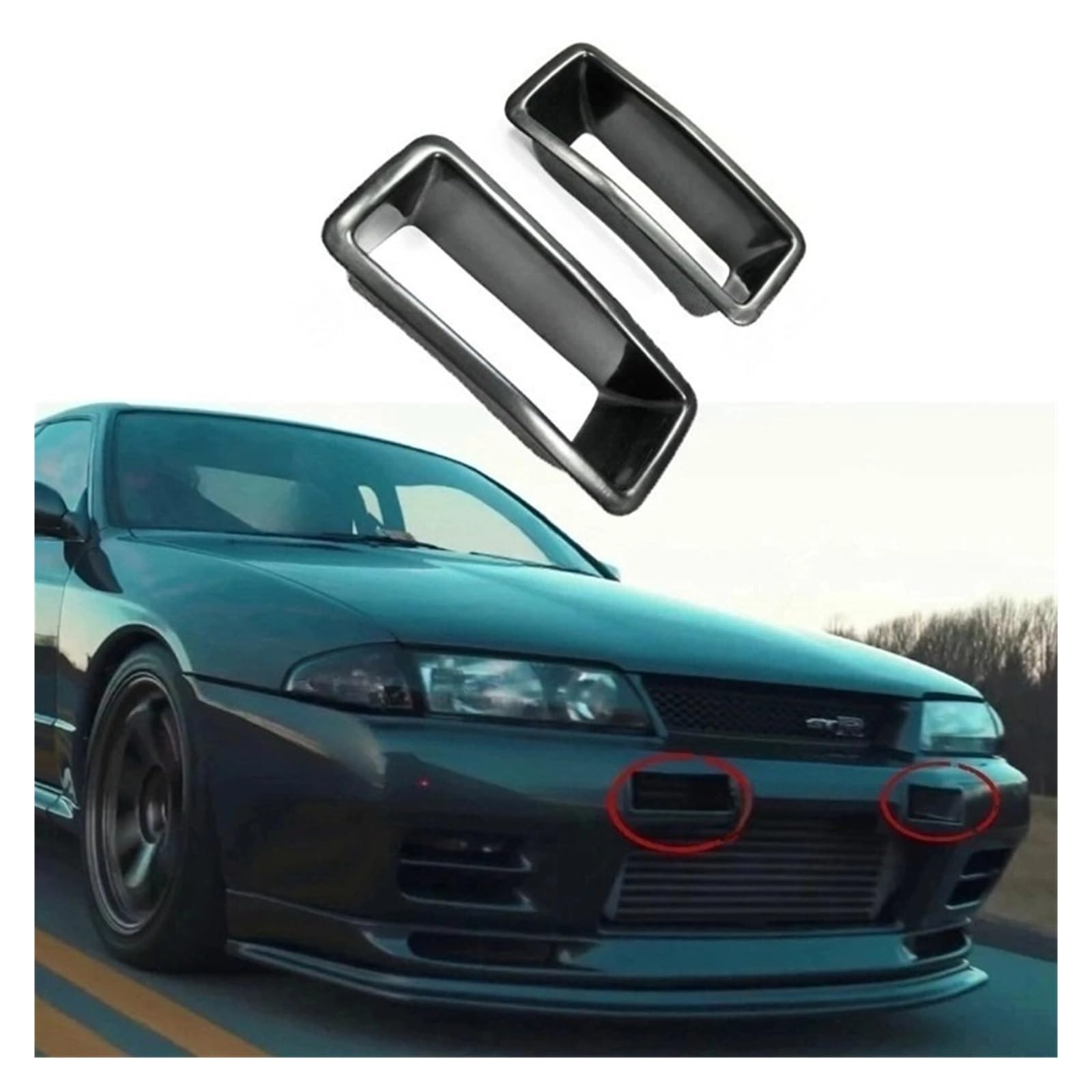 R32 GTR ダクト 2個セット 車 R32 GTR ダクト 2個セット