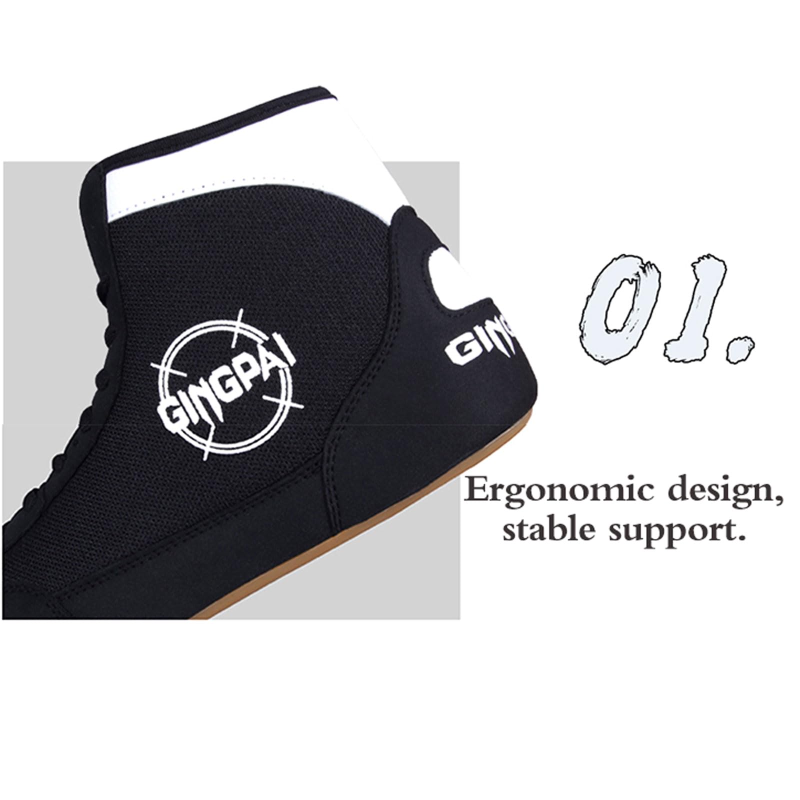 Zapatos de Lucha,Zapatos de Boxeo,Botas de Boxeo,Zapatos de Pelea,Unisex,Antideslizantes,Flexibles,Confort,para Hombres Y Mujeres,Juvenil,Lucha,Boxeo,Ejercicio,Fitness,Marciales