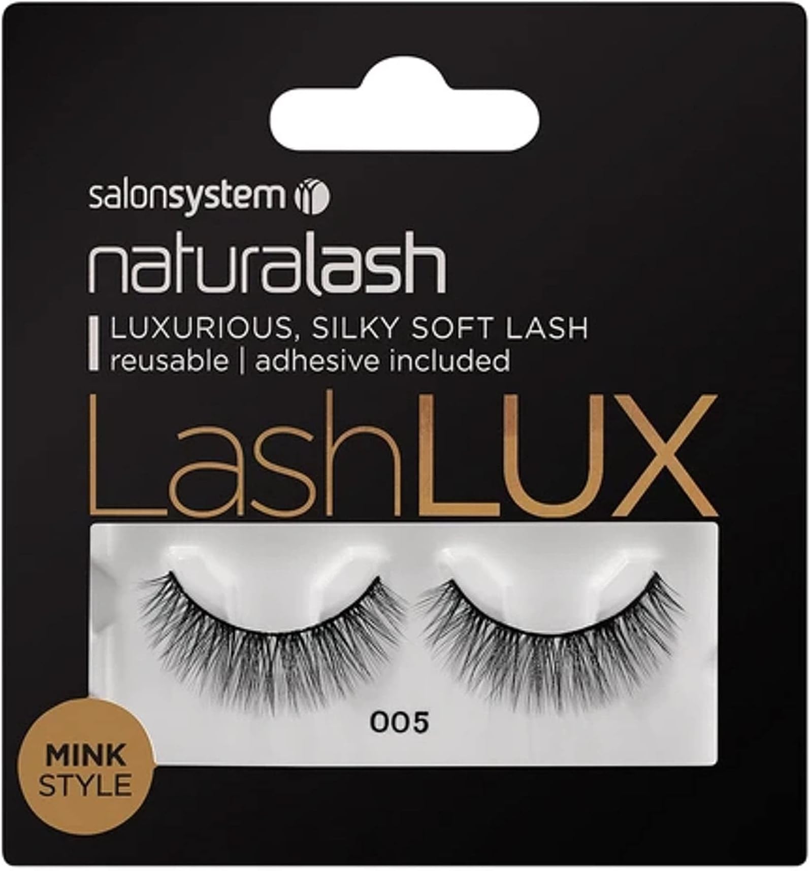 Salon System - NaturaLASH - LashLux - No 005 Reusable Eyelashes -